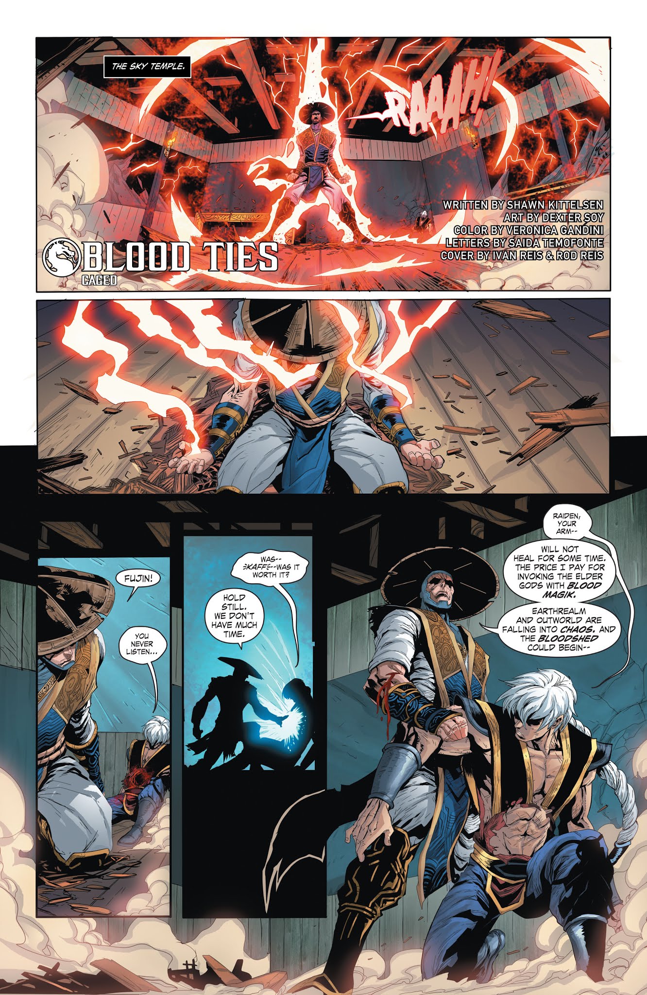 Read online Mortal Kombat X [I] comic -  Issue # _TPB 1 - 38