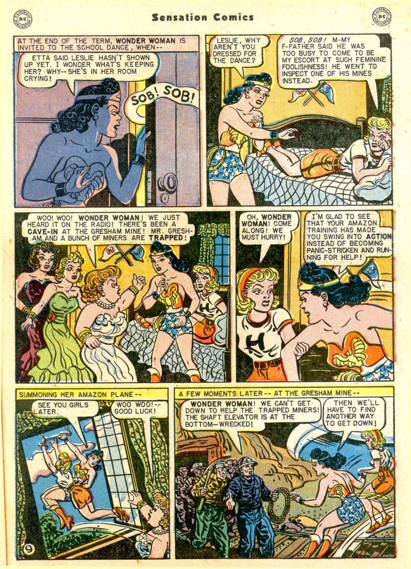 Read online Sensation (Mystery) Comics comic -  Issue #85 - 10