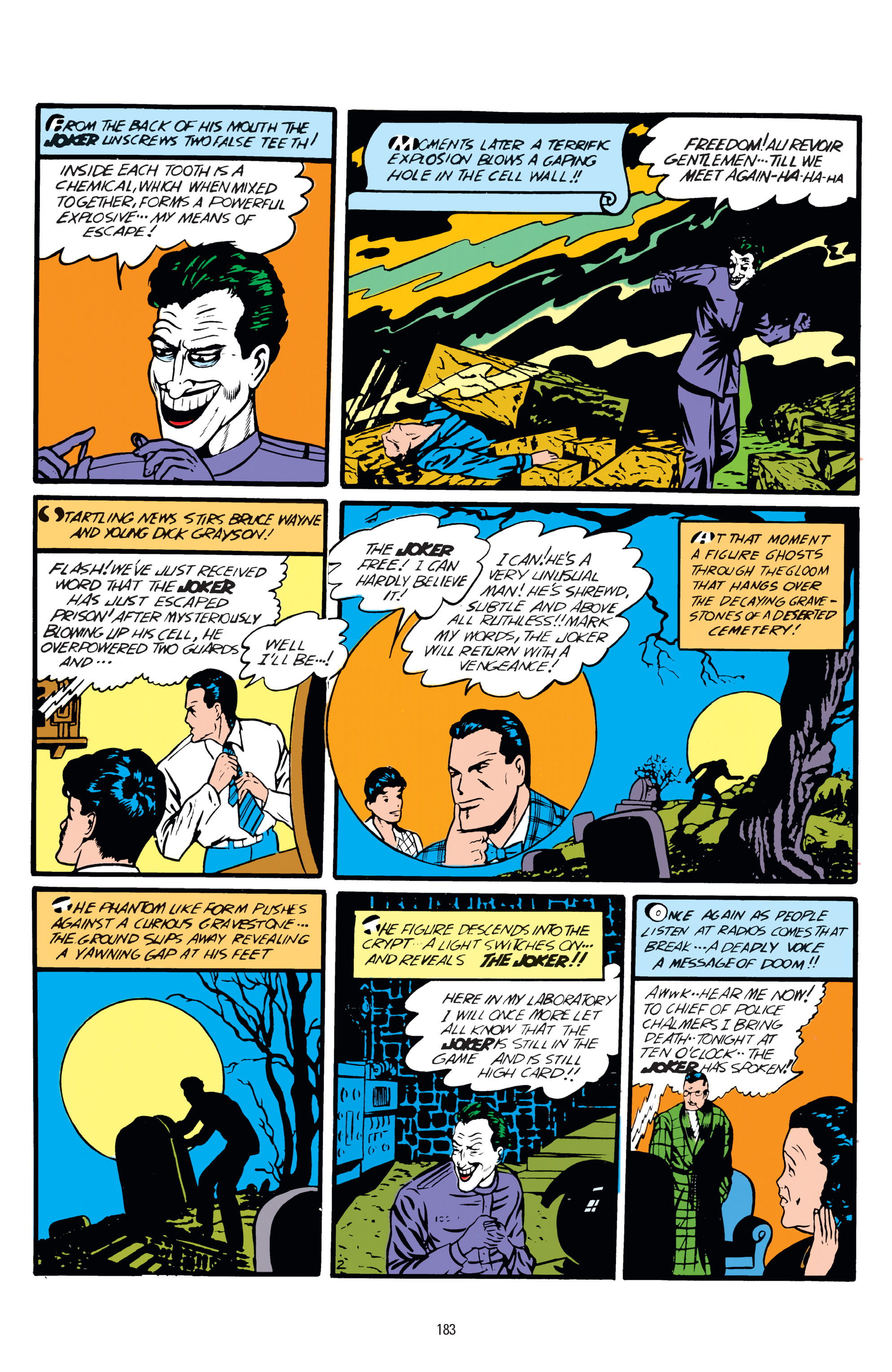 Read online Batman: The Golden Age Omnibus comic -  Issue # TPB 1 - 183