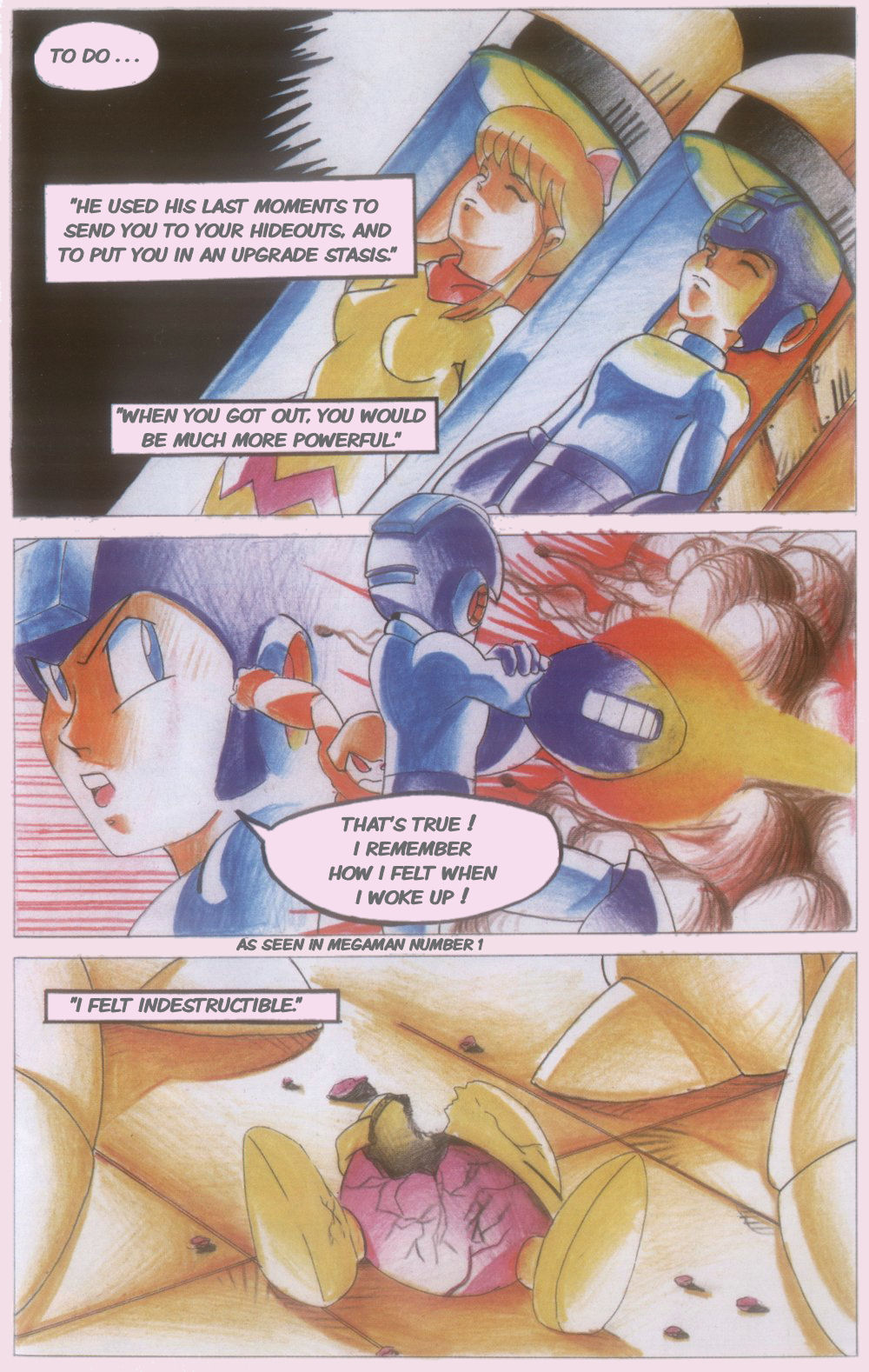 Read online Novas Aventuras de Megaman comic -  Issue #9 - 22