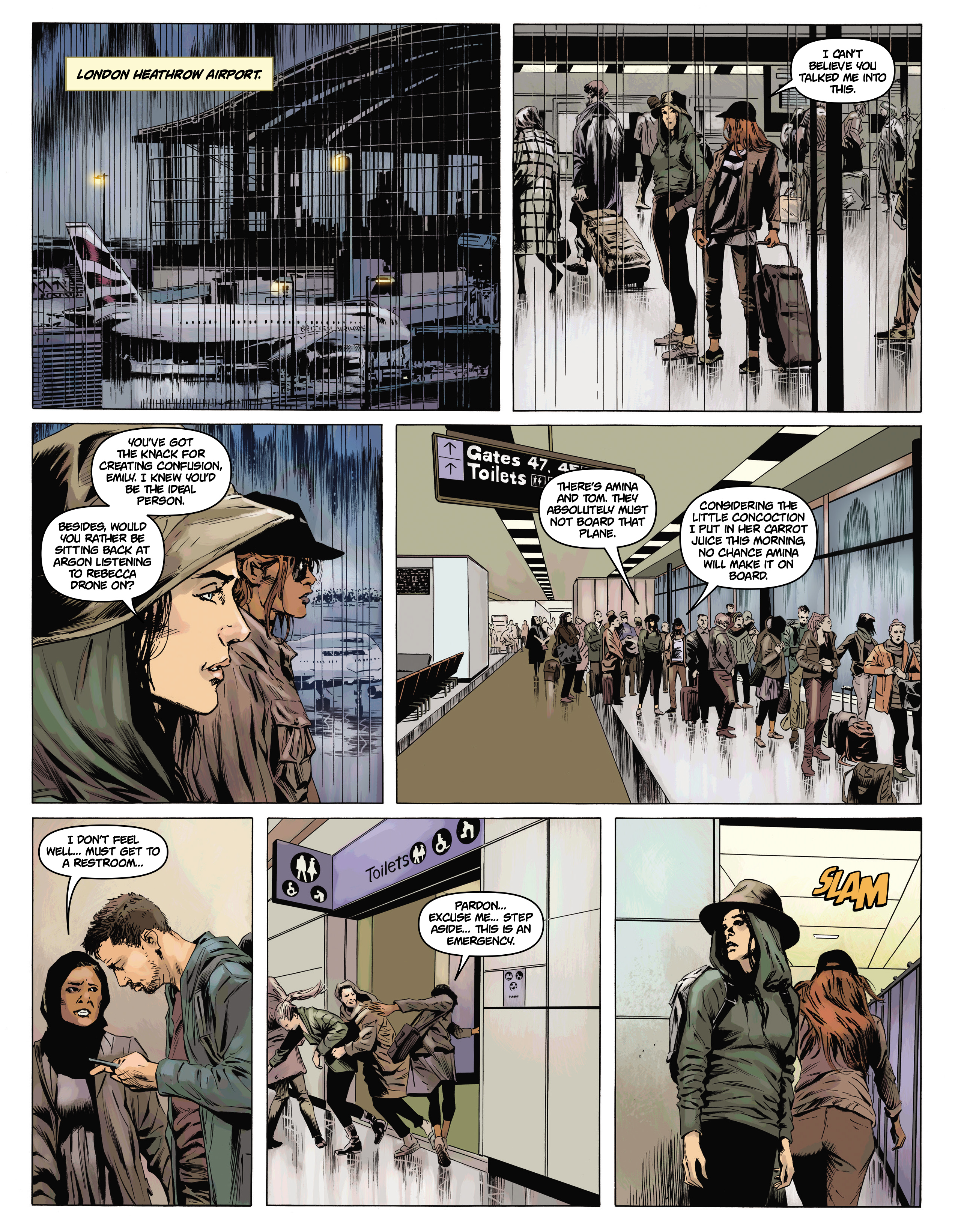 Read online Amber Blake: Operation Dragonfly comic -  Issue # Full - 19