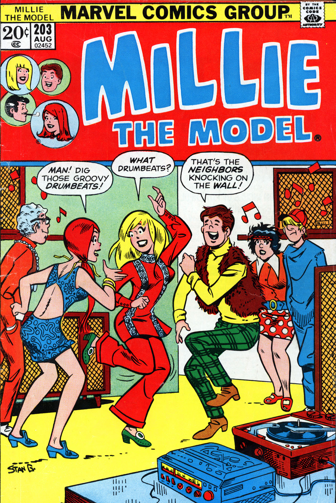 Read online Millie the Model comic -  Issue #203 - 1