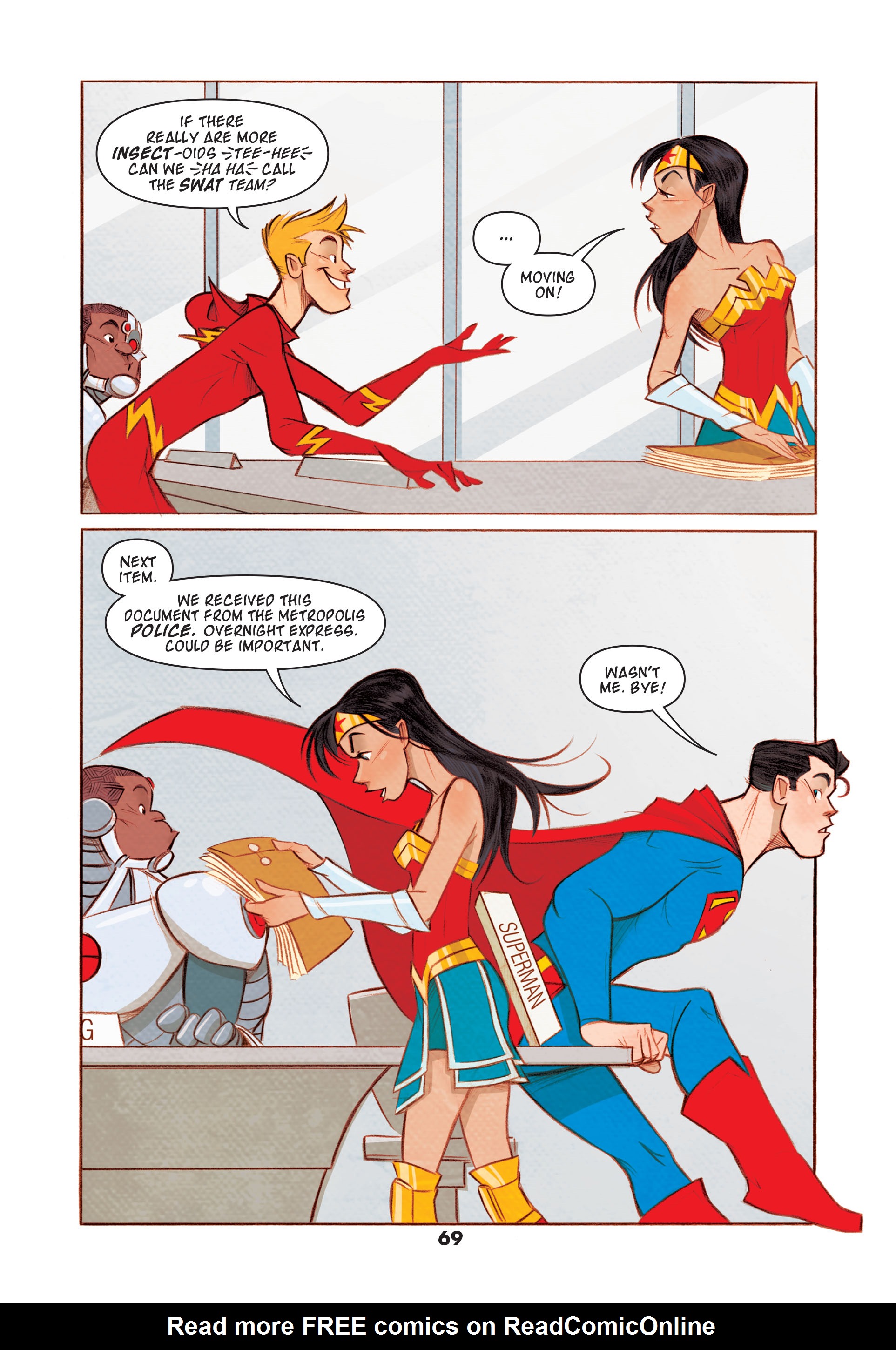 Read online Dear Justice League comic -  Issue # TPB (Part 1) - 60