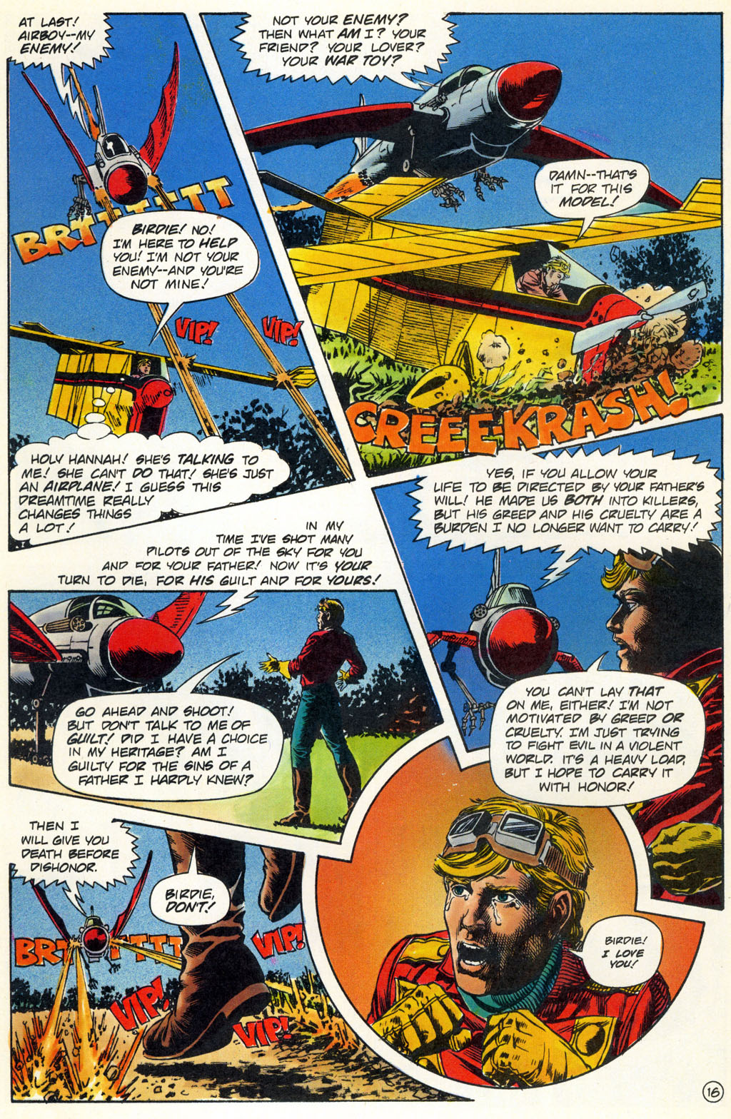 Read online Airboy (1986) comic -  Issue #45 - 16
