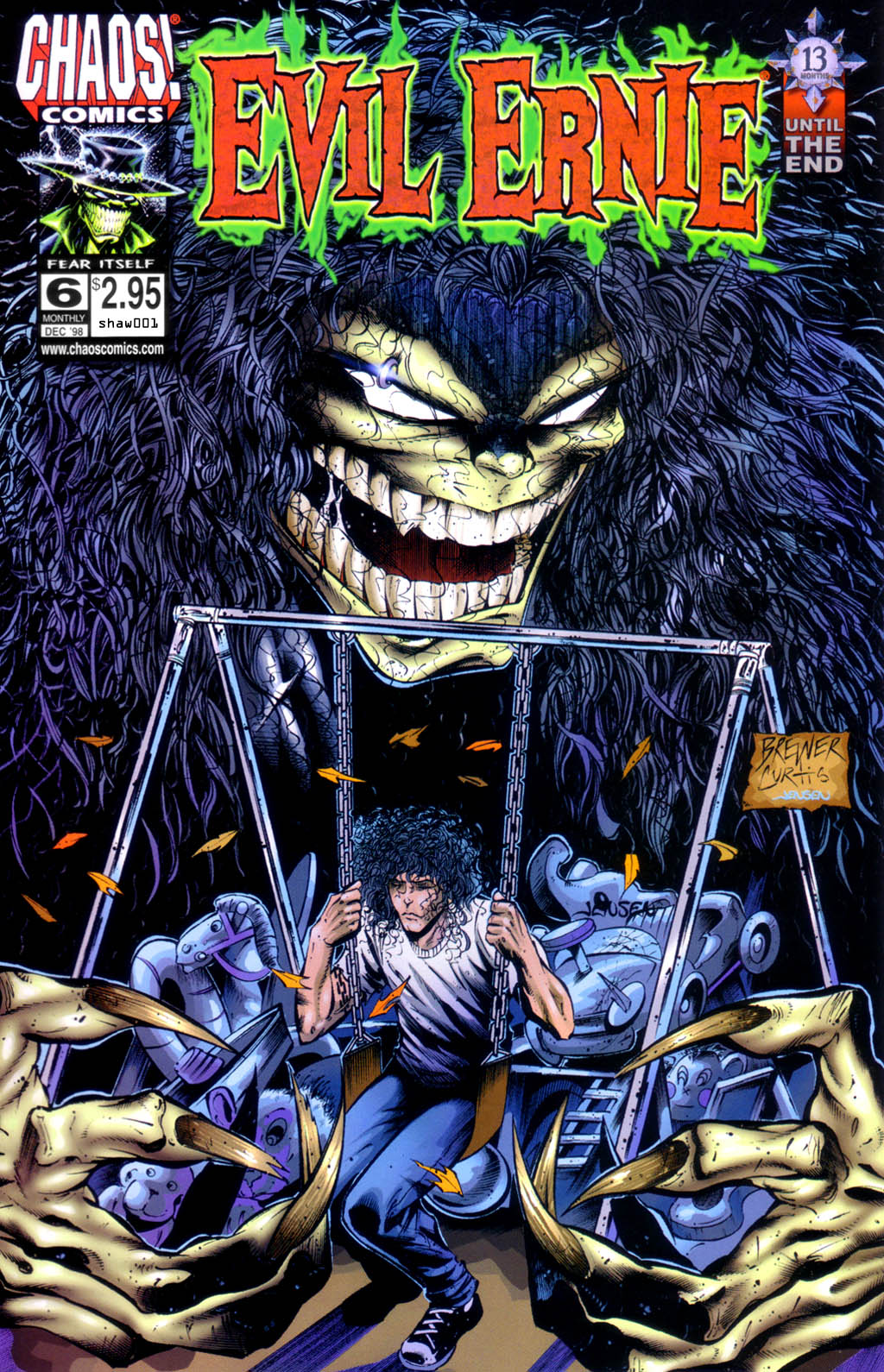 Read online Evil Ernie: Monthly comic -  Issue #6 - 1