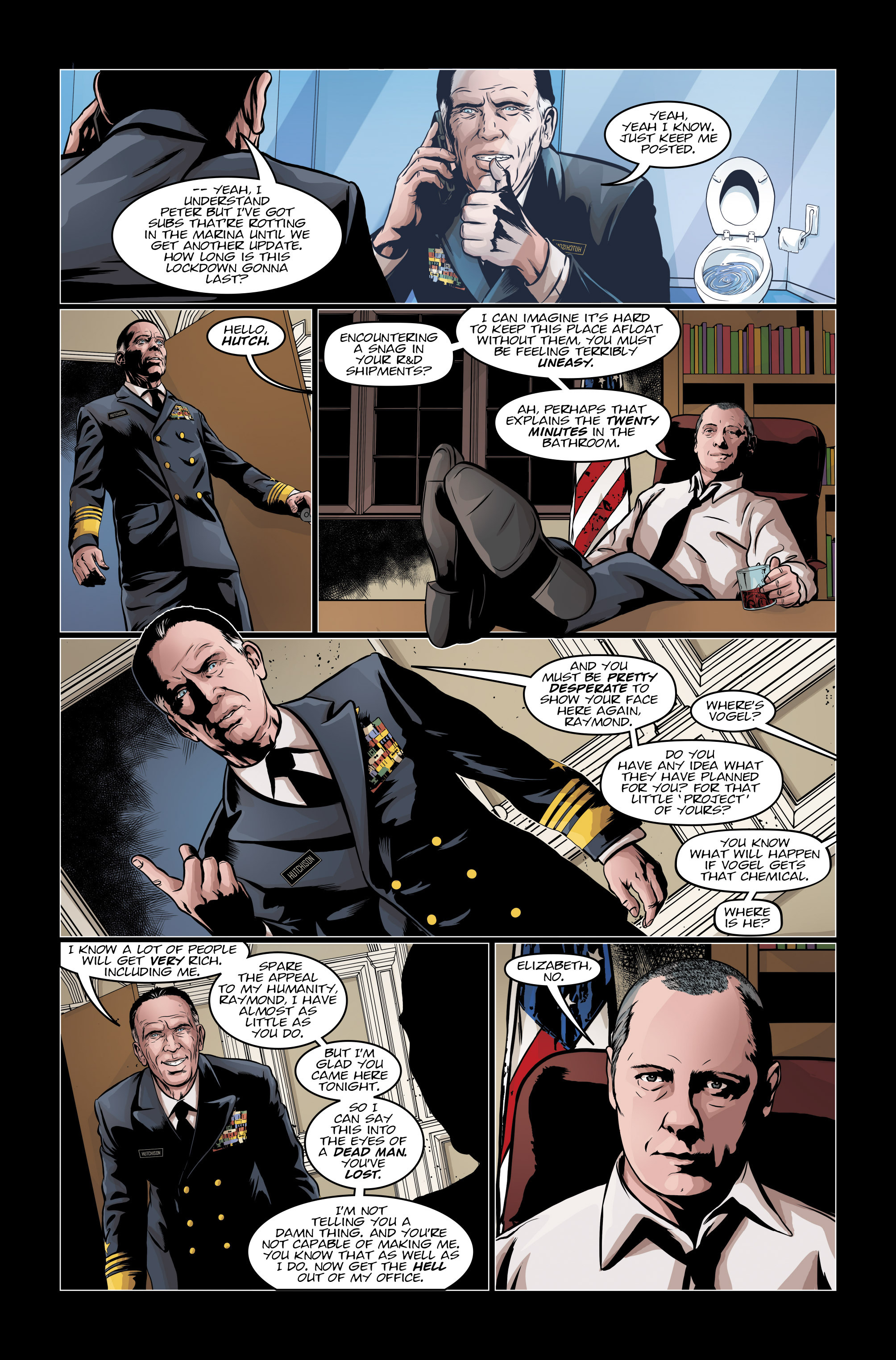 Read online The Blacklist comic -  Issue #9 - 21