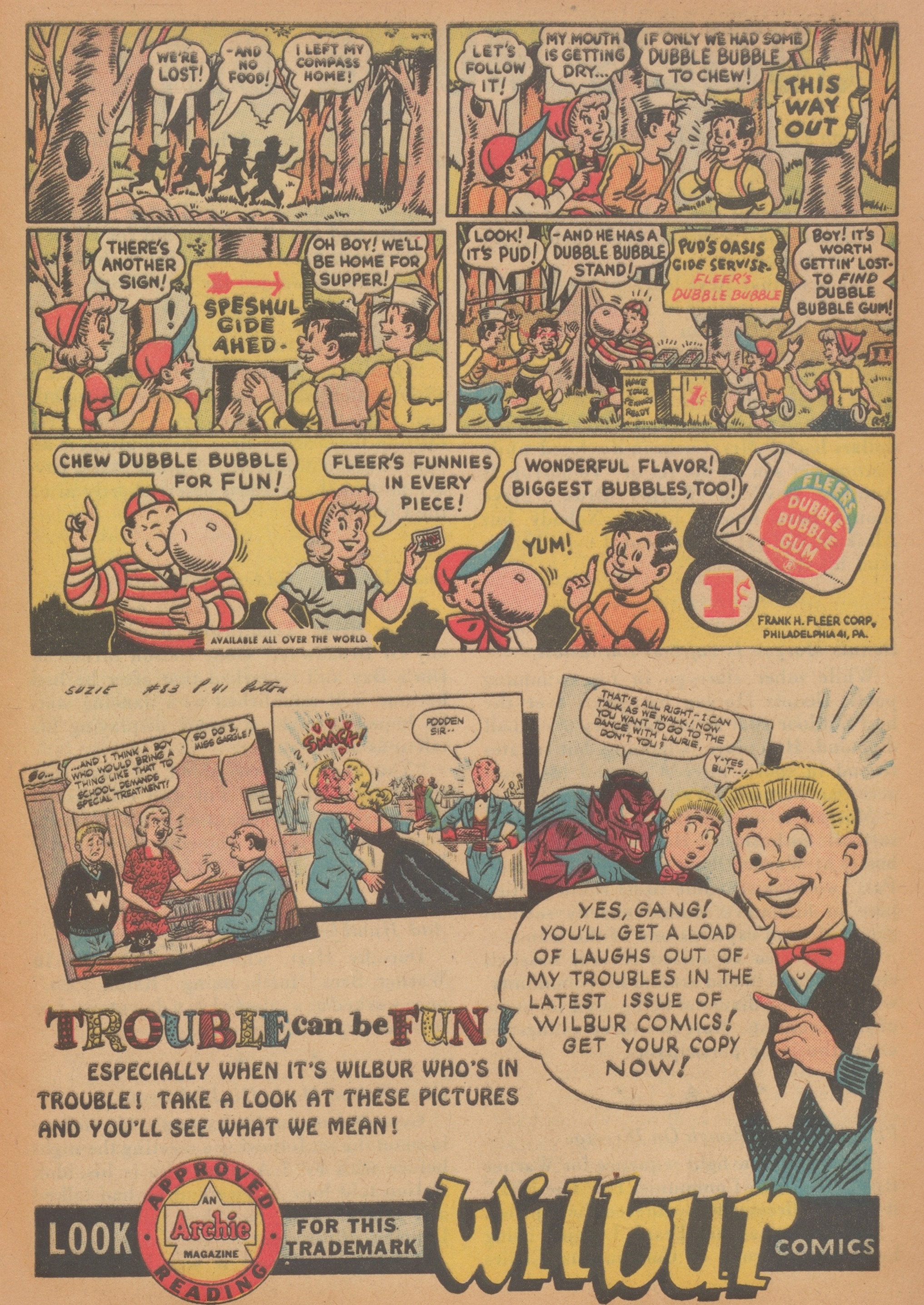 Read online Suzie Comics comic -  Issue #83 - 43