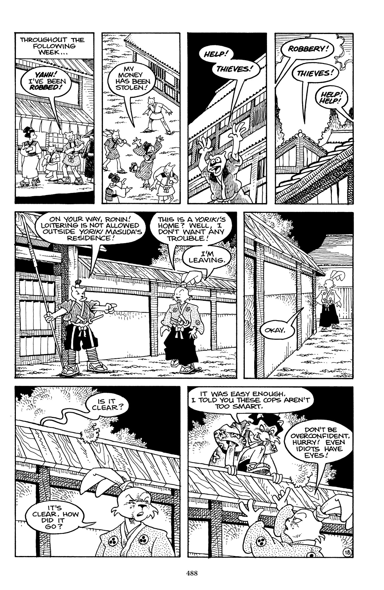 Read online The Usagi Yojimbo Saga comic -  Issue # TPB 1 - 477