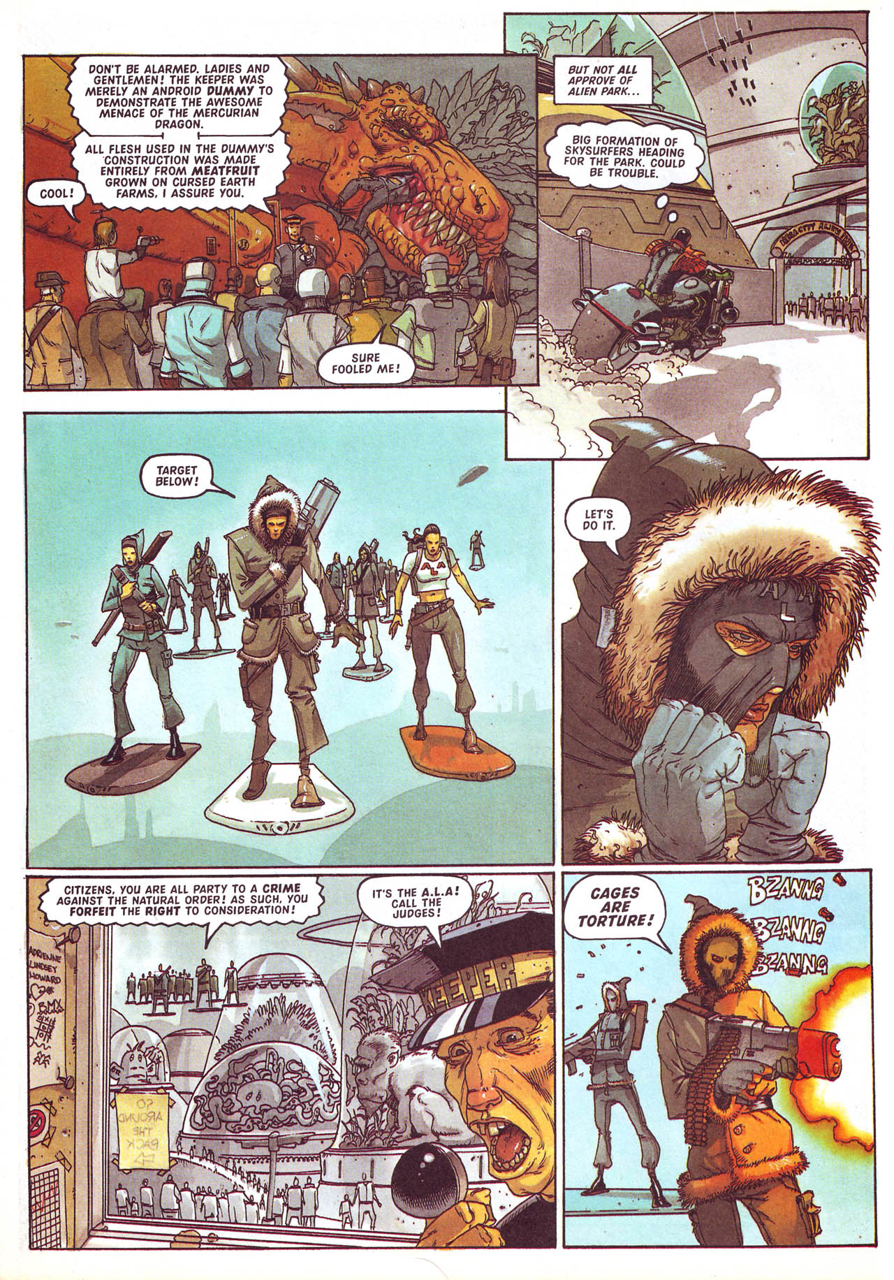 Read online Judge Dredd Megazine (vol. 3) comic -  Issue #51 - 6