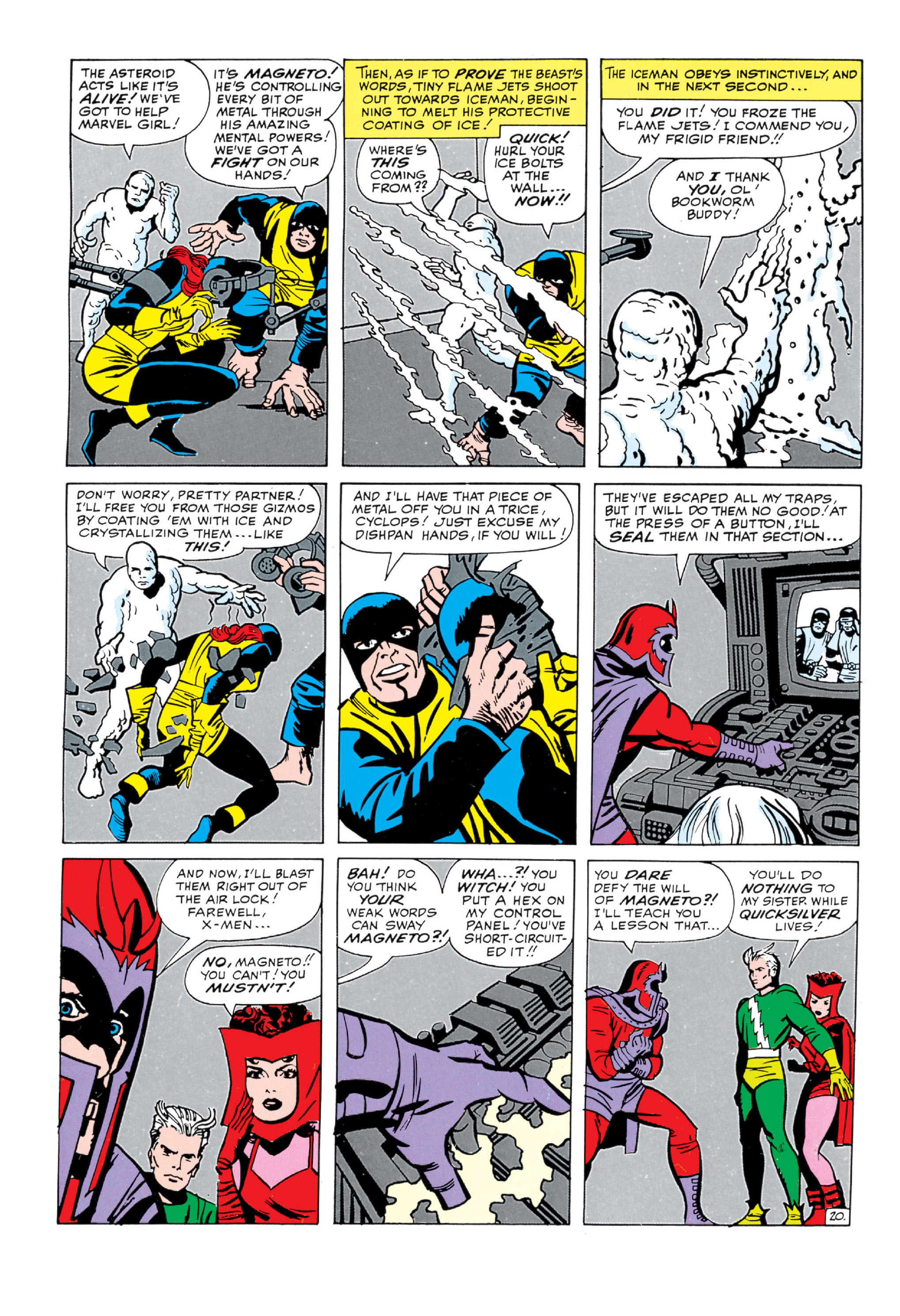 Read online Uncanny X-Men (1963) comic -  Issue #5 - 21