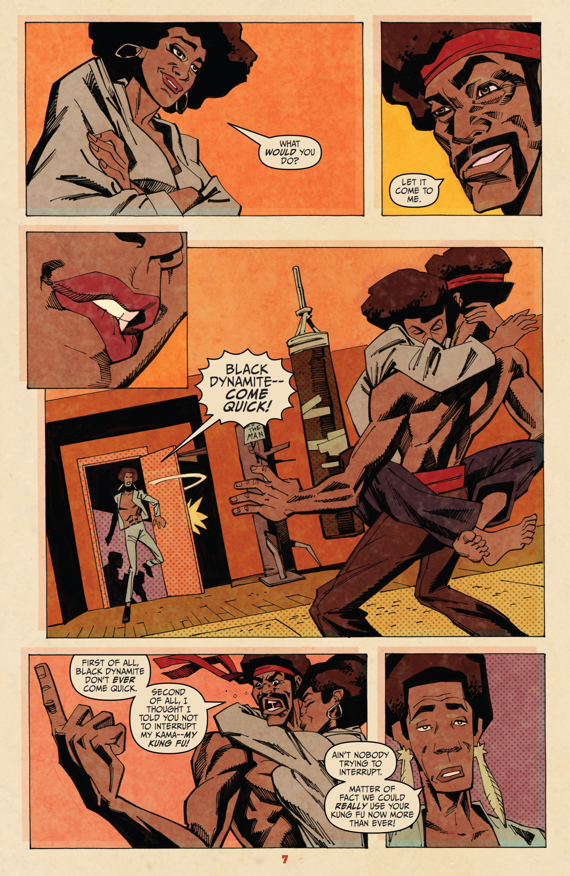 Black Dynamite Issue 1 | Read Black Dynamite Issue 1 comic online in high  quality. Read Full Comic online for free - Read comics online in high  quality .| READ COMIC ONLINE