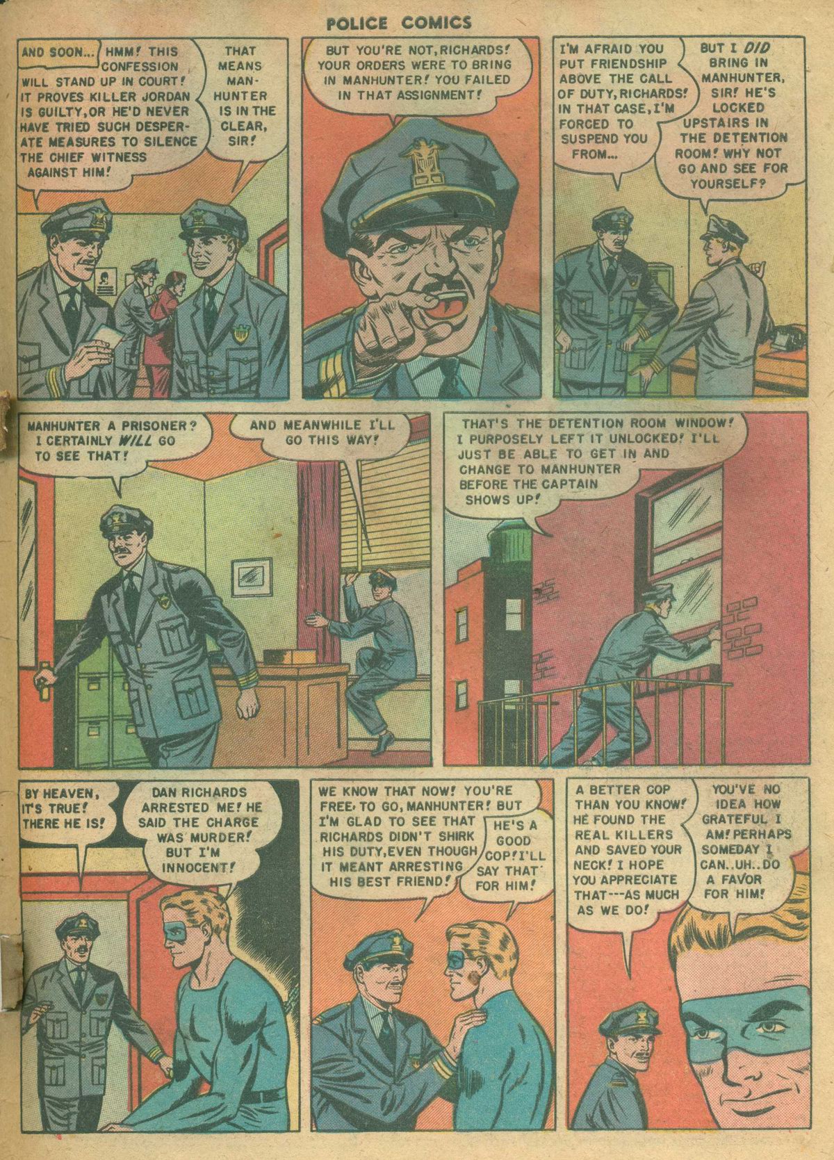 Read online Police Comics comic -  Issue #99 - 33