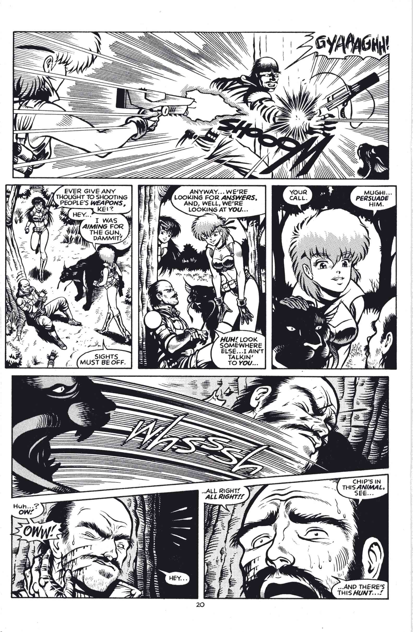 Read online Dirty Pair comic -  Issue #1 - 22