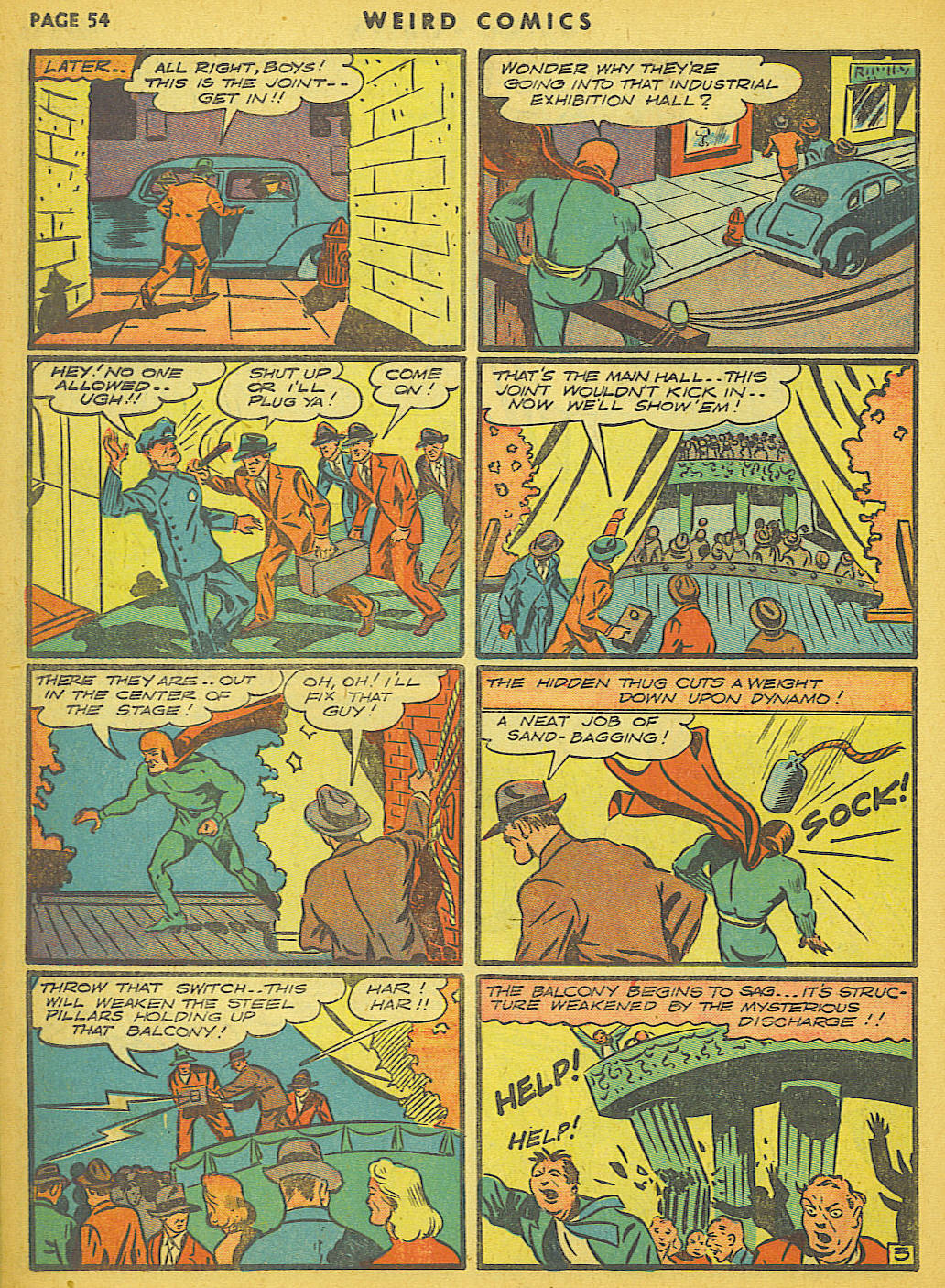 Read online Weird Comics comic -  Issue #11 - 54