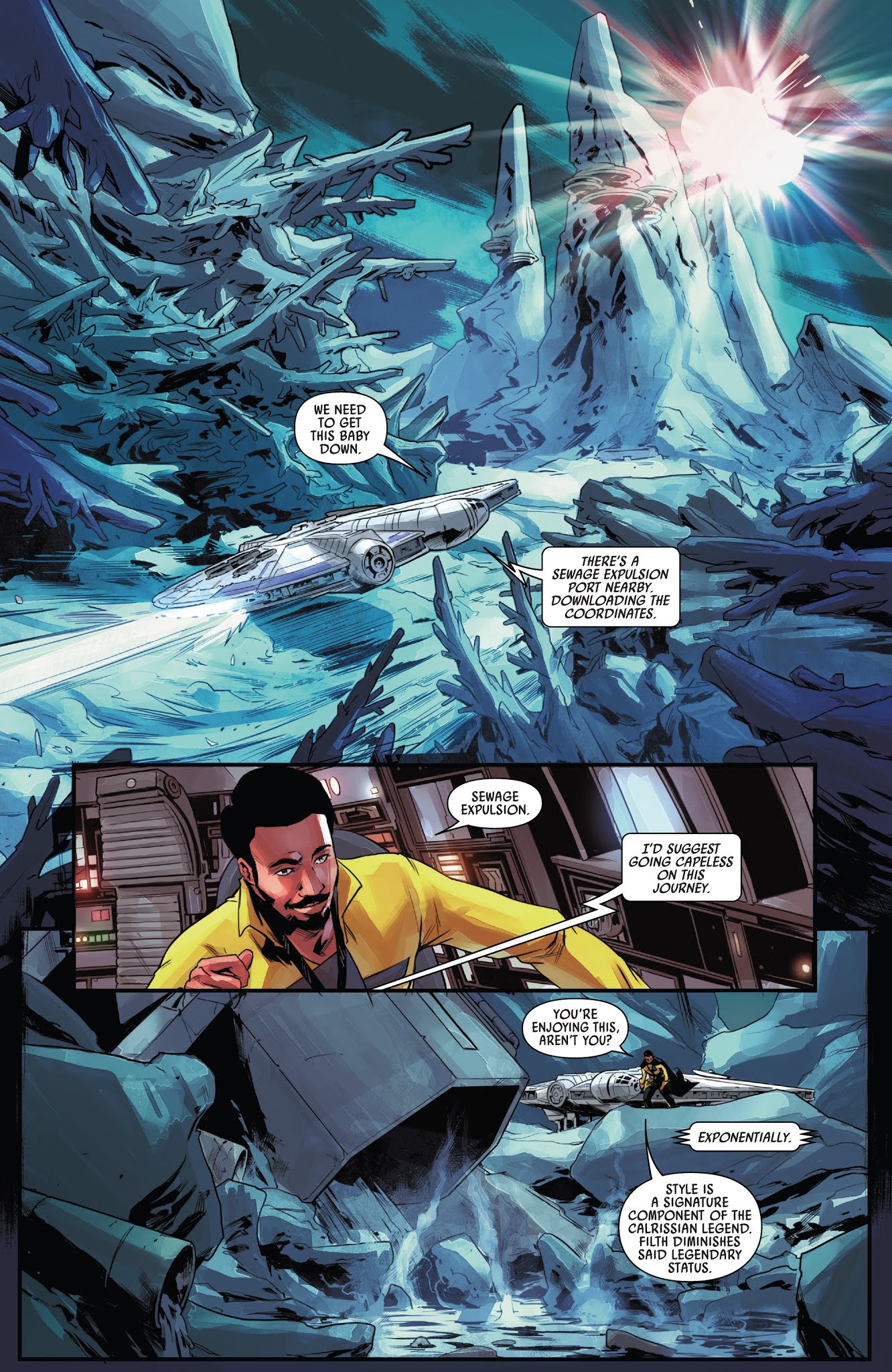 Read online Star Wars: Lando: Double Or Nothing comic -  Issue #4 - 5