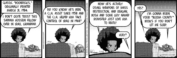 Read online The Boondocks Collection comic -  Issue # Year 2004 - 191