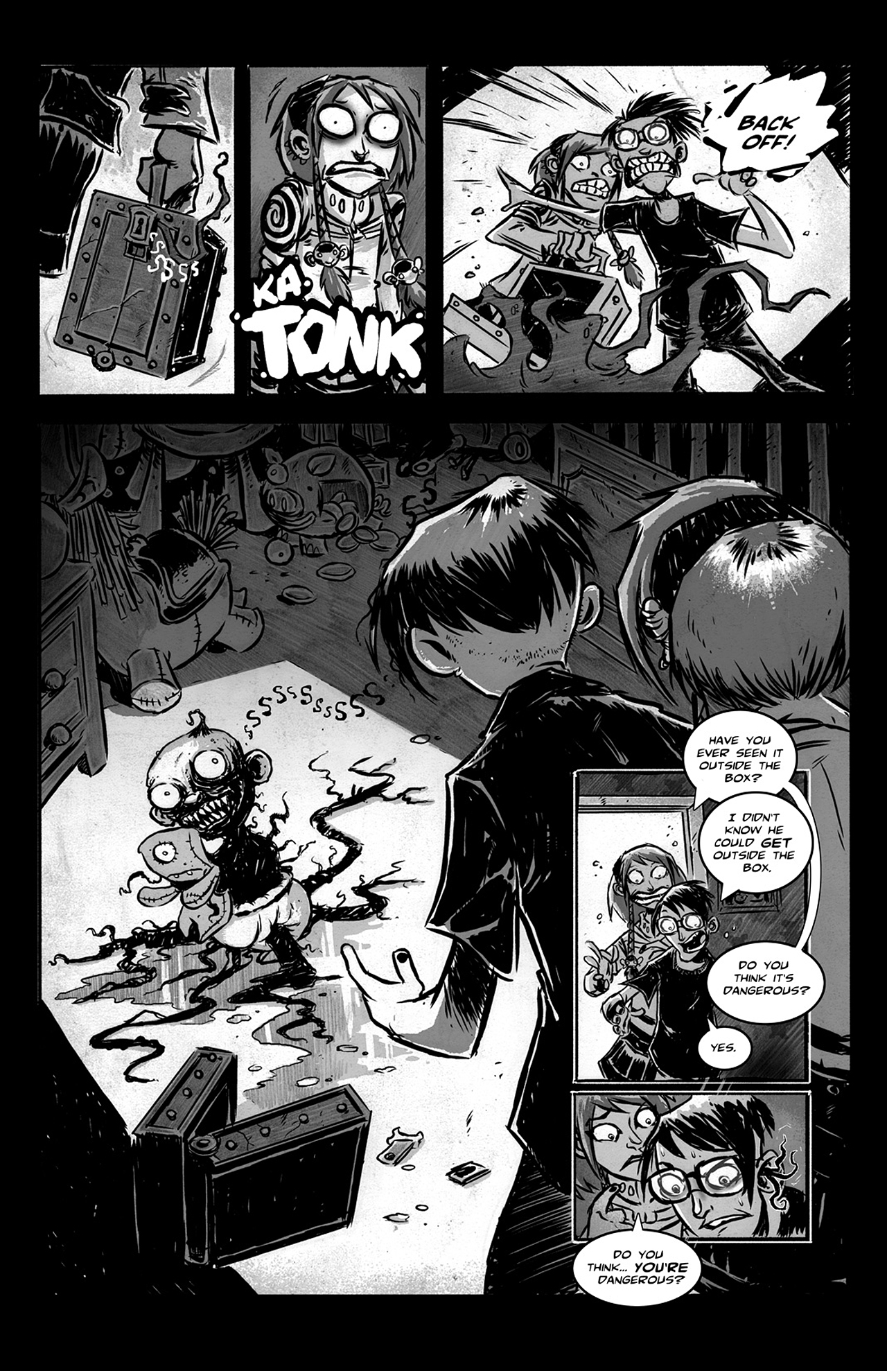 Read online Eldritch! comic -  Issue #2 - 19