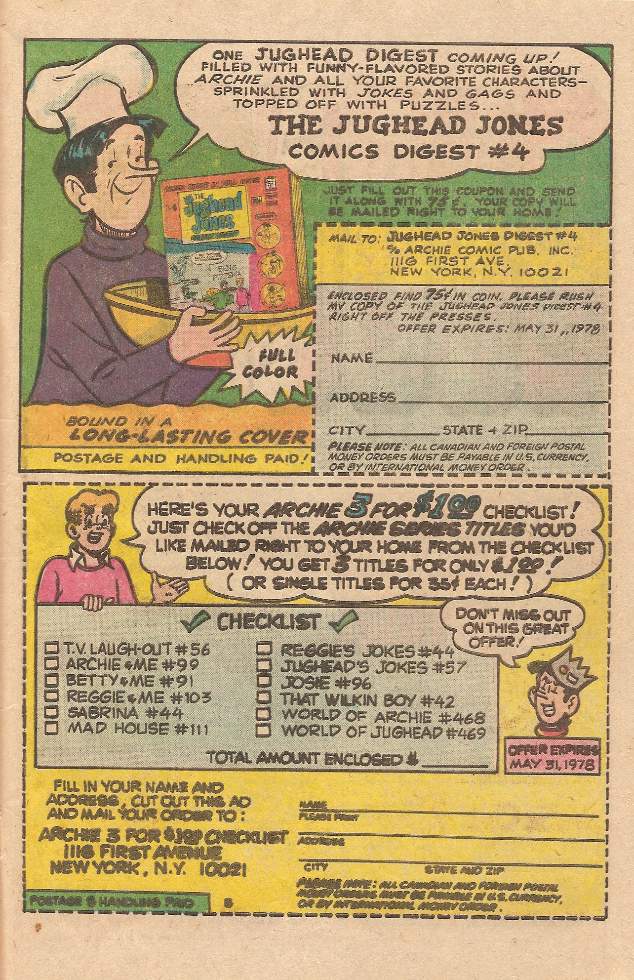 Read online Jughead (1965) comic -  Issue #273 - 27