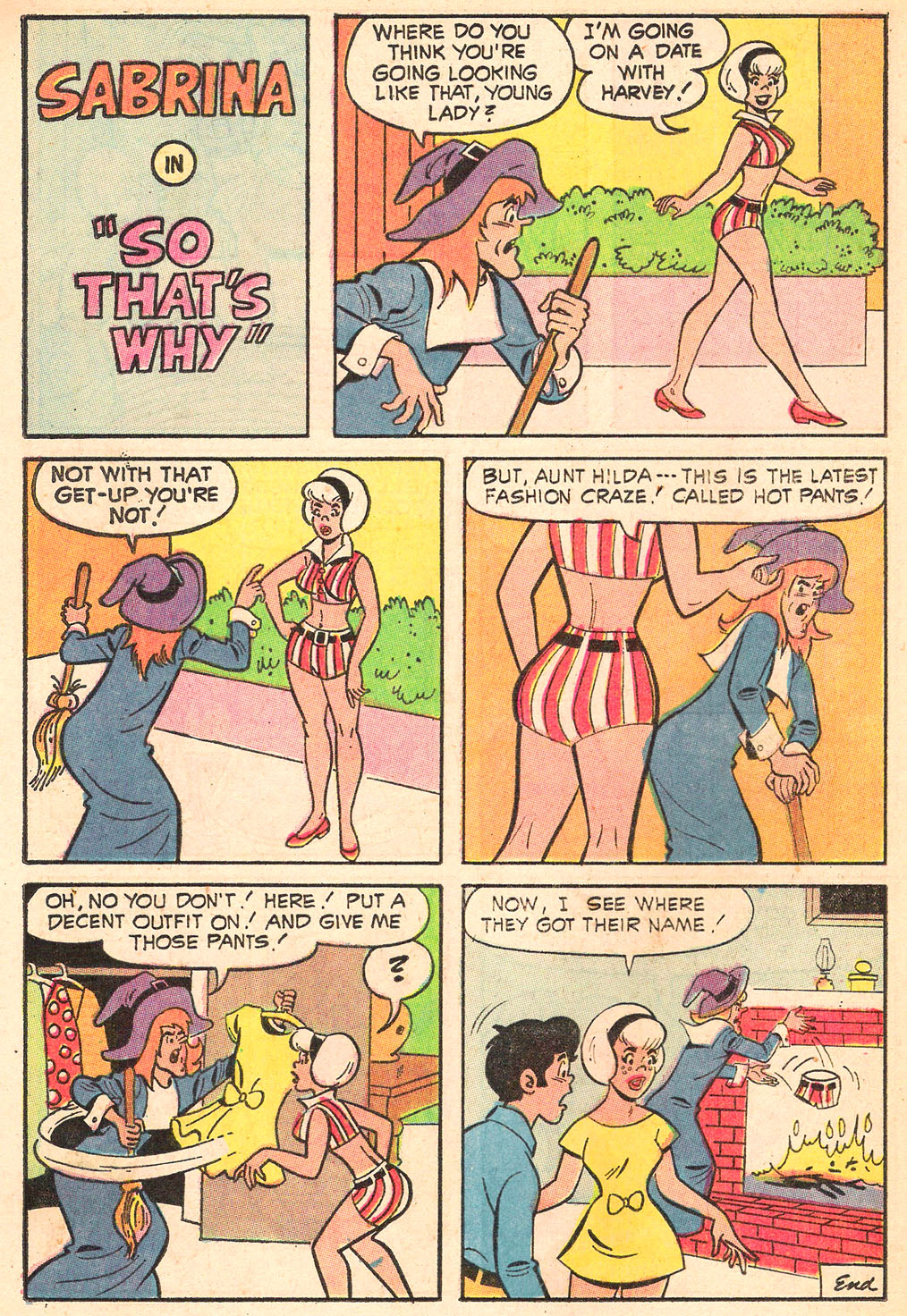 Read online Sabrina The Teenage Witch (1971) comic -  Issue #4 - 27
