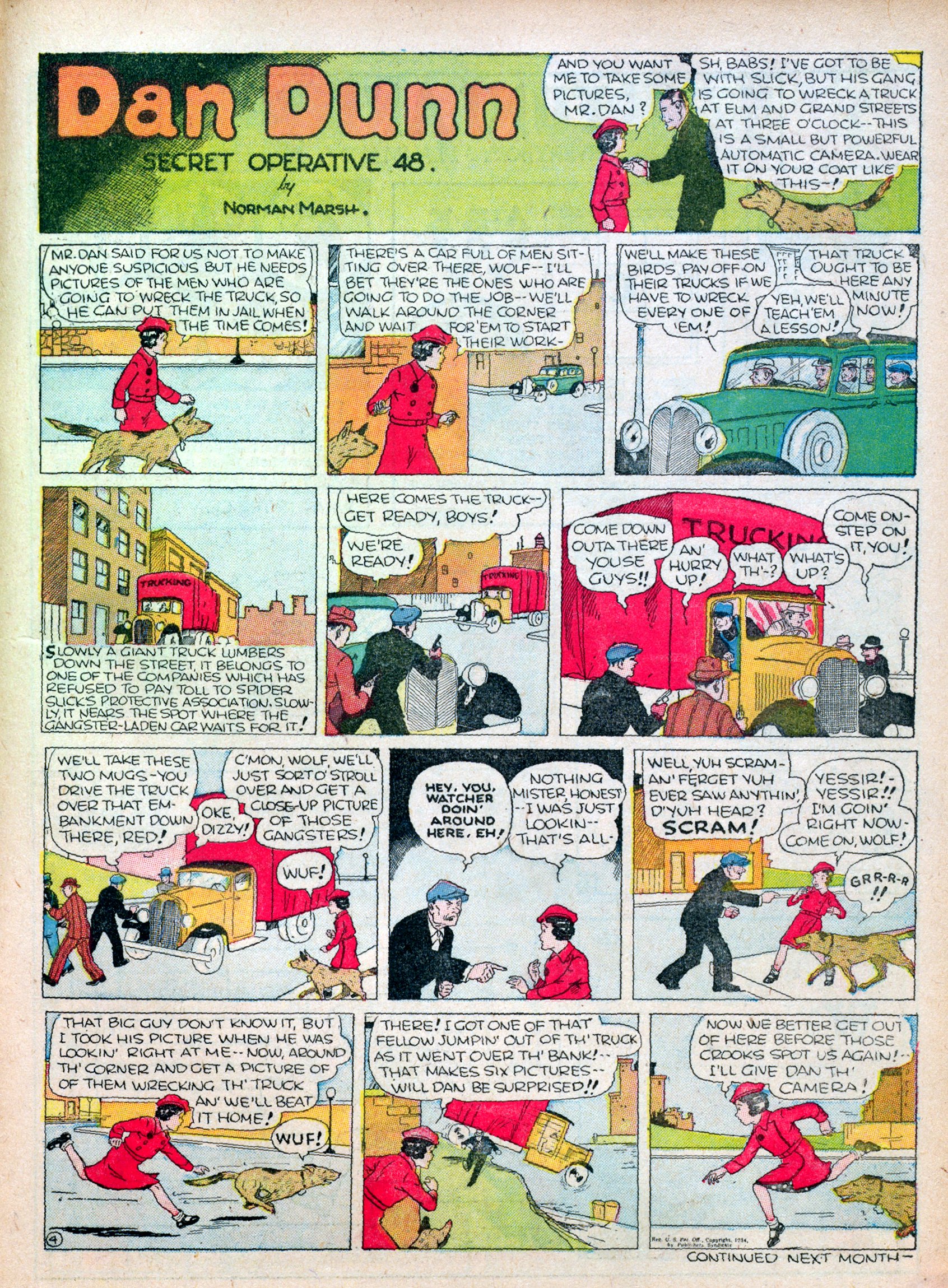 Read online Famous Funnies comic -  Issue #16 - 59