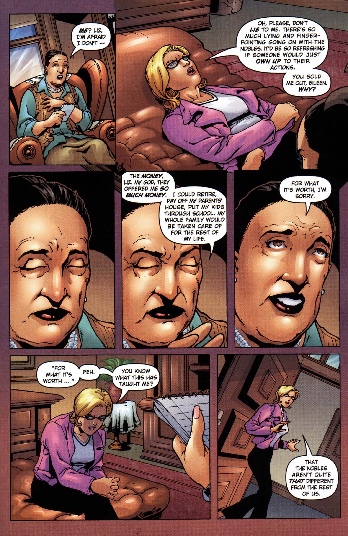 Read online Noble Causes: Family Secrets comic -  Issue #3 - 14