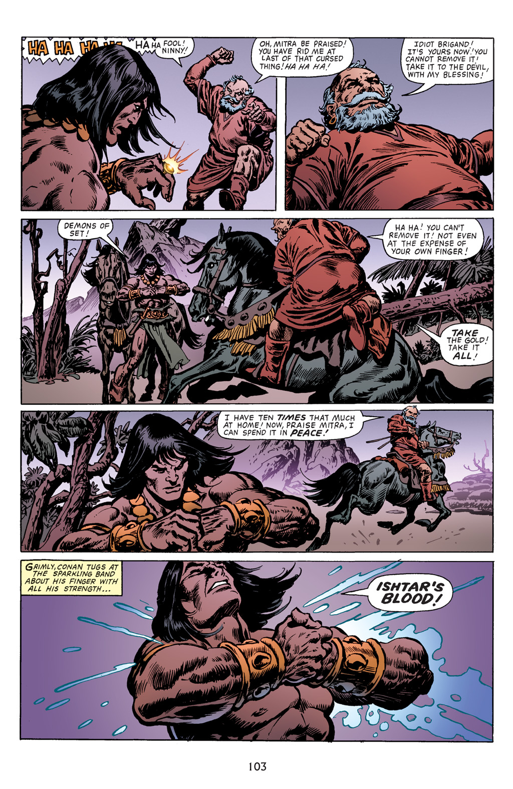 Read online The Chronicles of Conan comic -  Issue # TPB 17 (Part 2) - 4