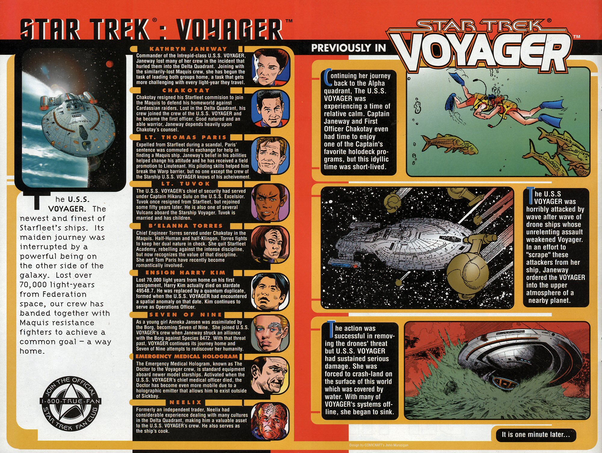 Read online Star Trek: Voyager--Splashdown comic -  Issue #2 - 3