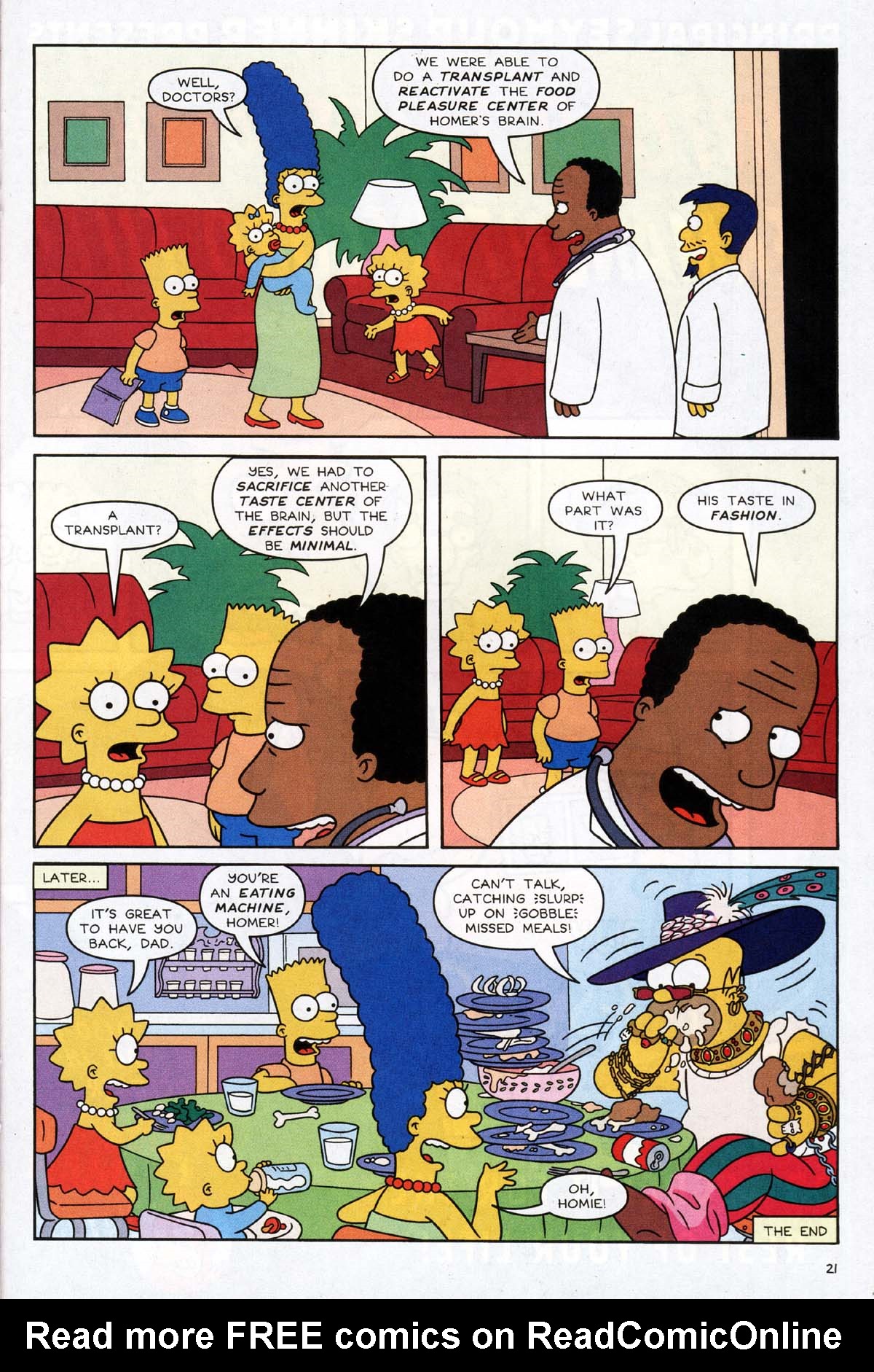 Read online Simpsons Comics comic -  Issue #74 - 22