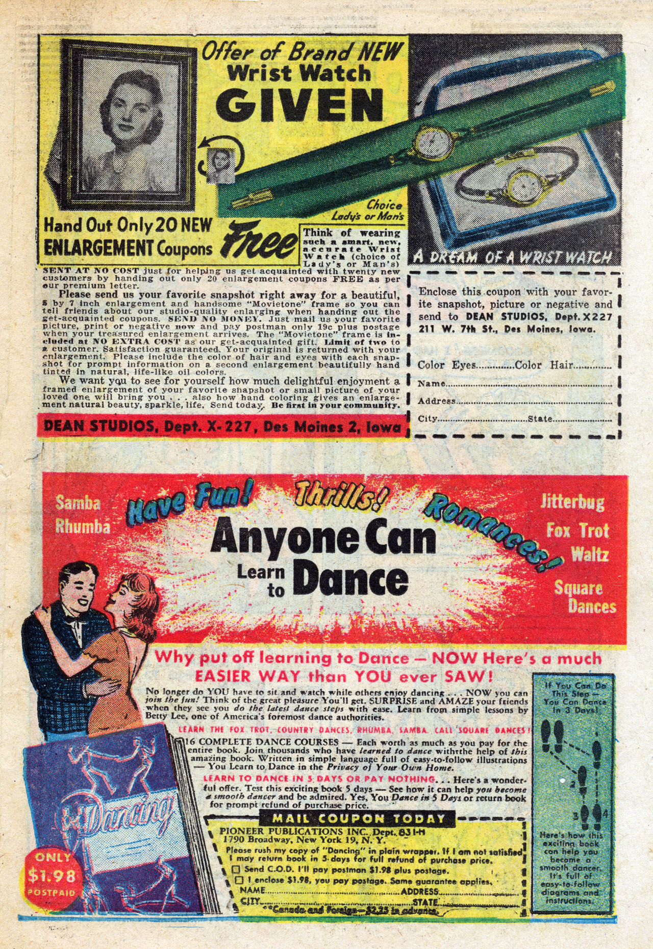 Read online Hedy Of Hollywood Comics comic -  Issue #46 - 17