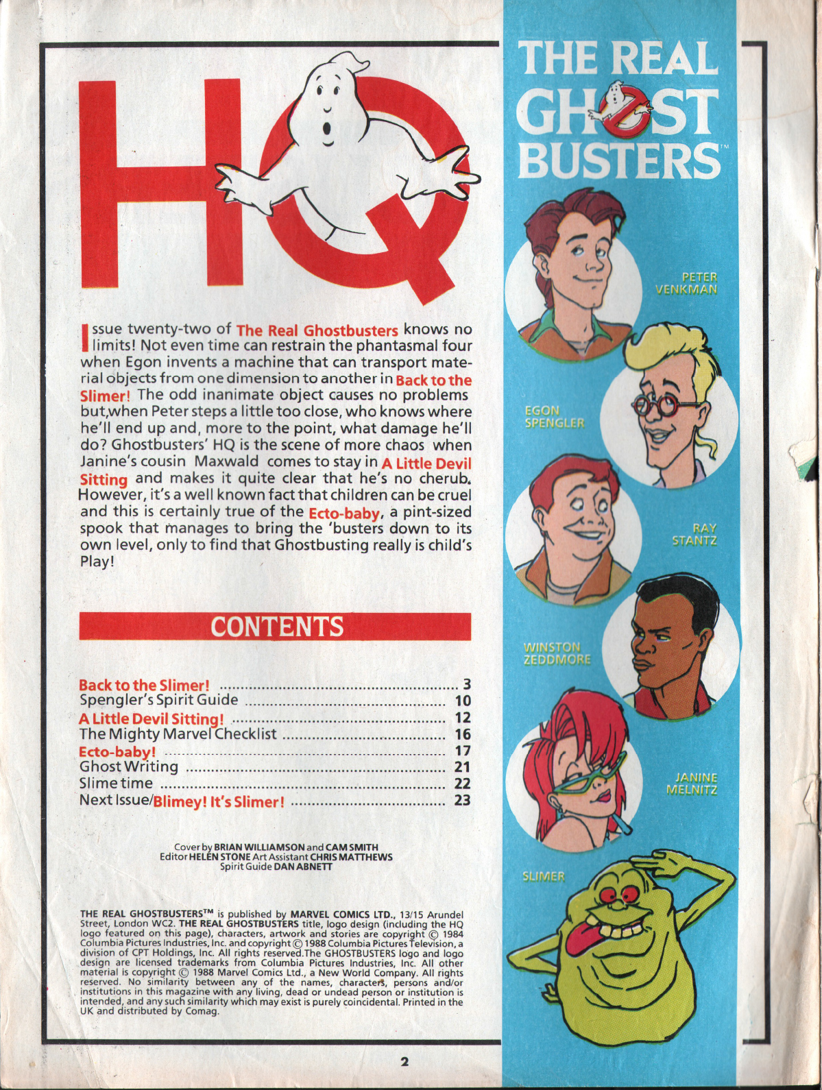 Read online The Real Ghostbusters comic -  Issue #22 - 2