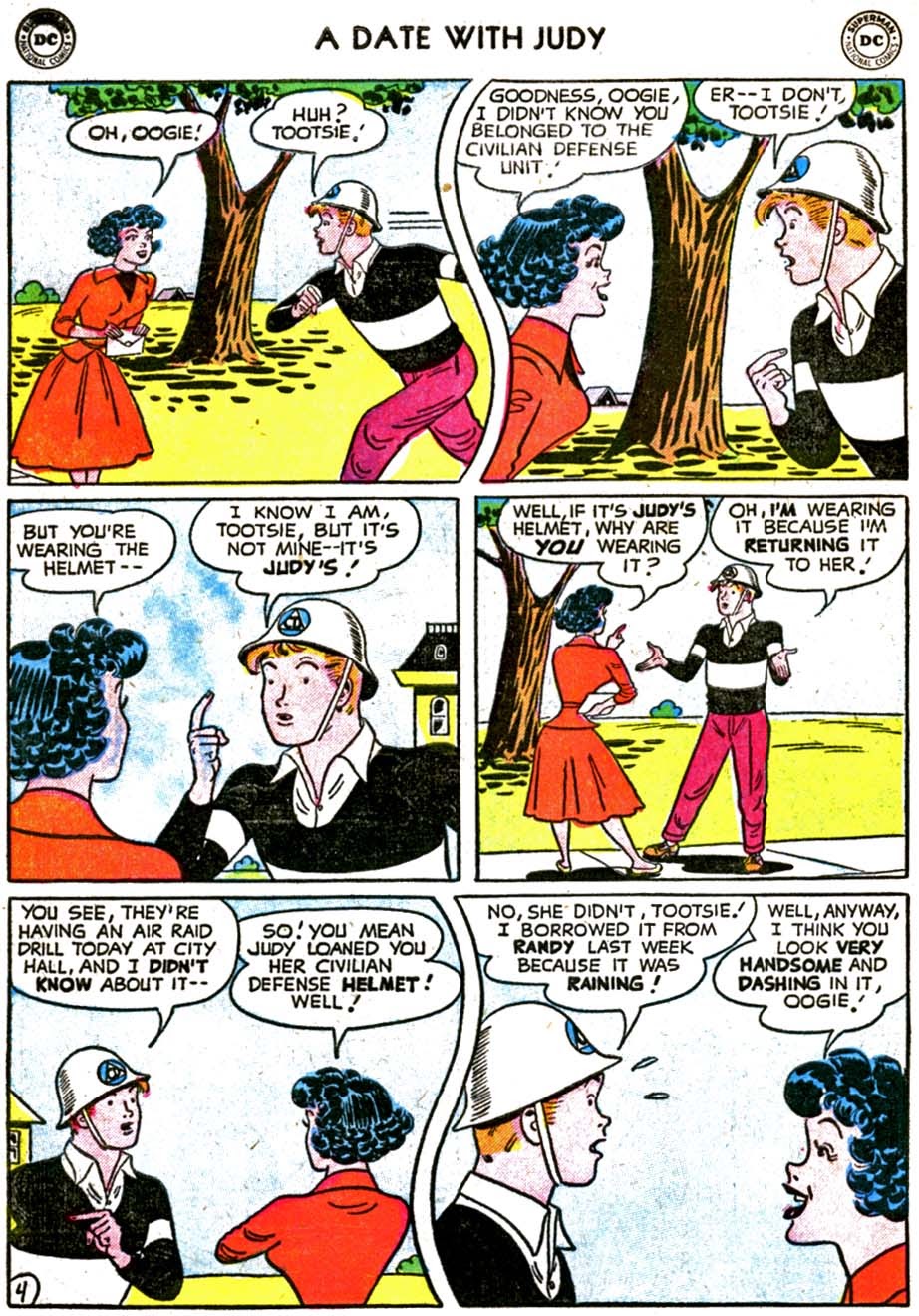 Read online A Date with Judy comic -  Issue #47 - 6