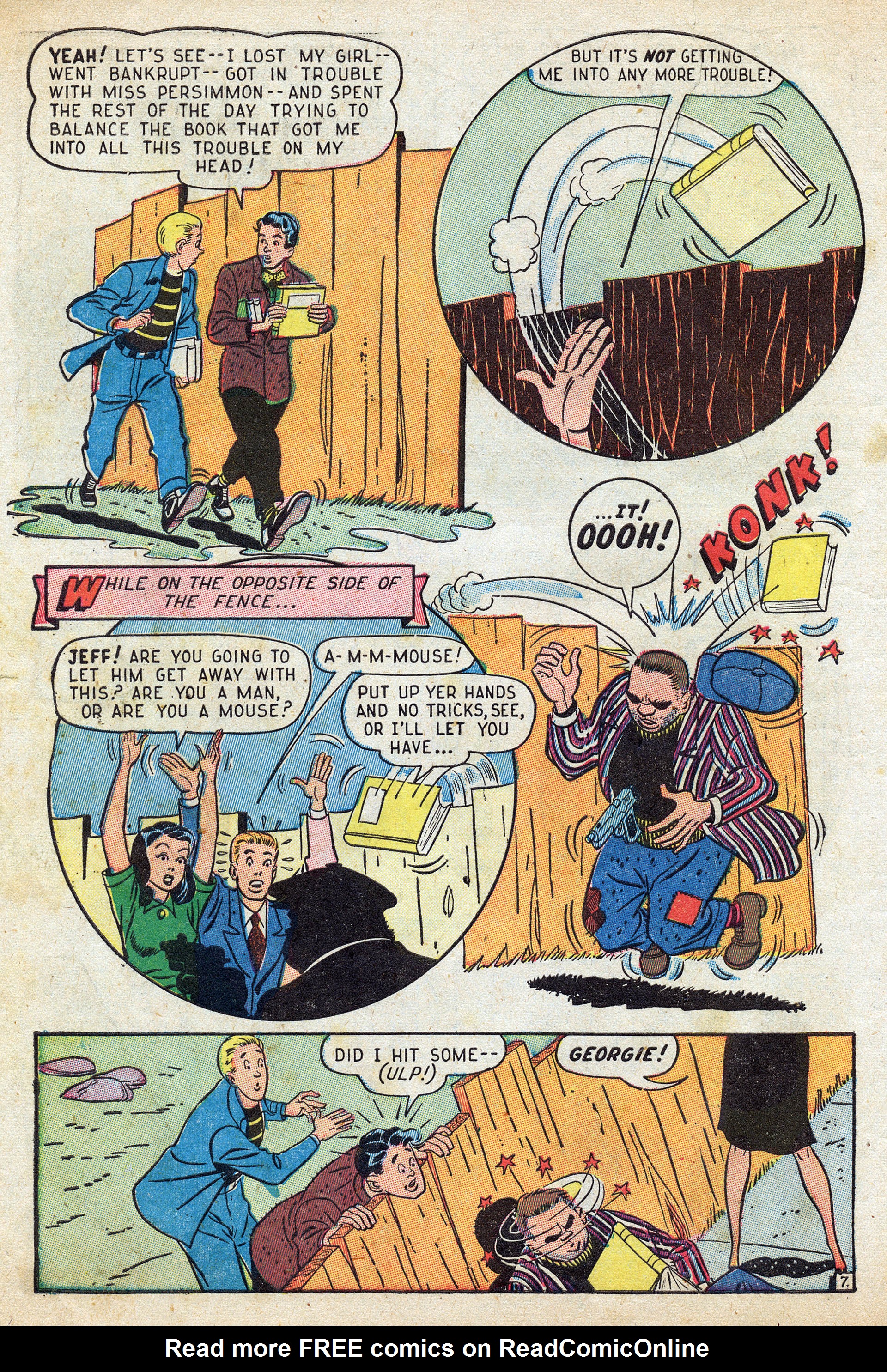 Read online Georgie Comics (1945) comic -  Issue #10 - 10