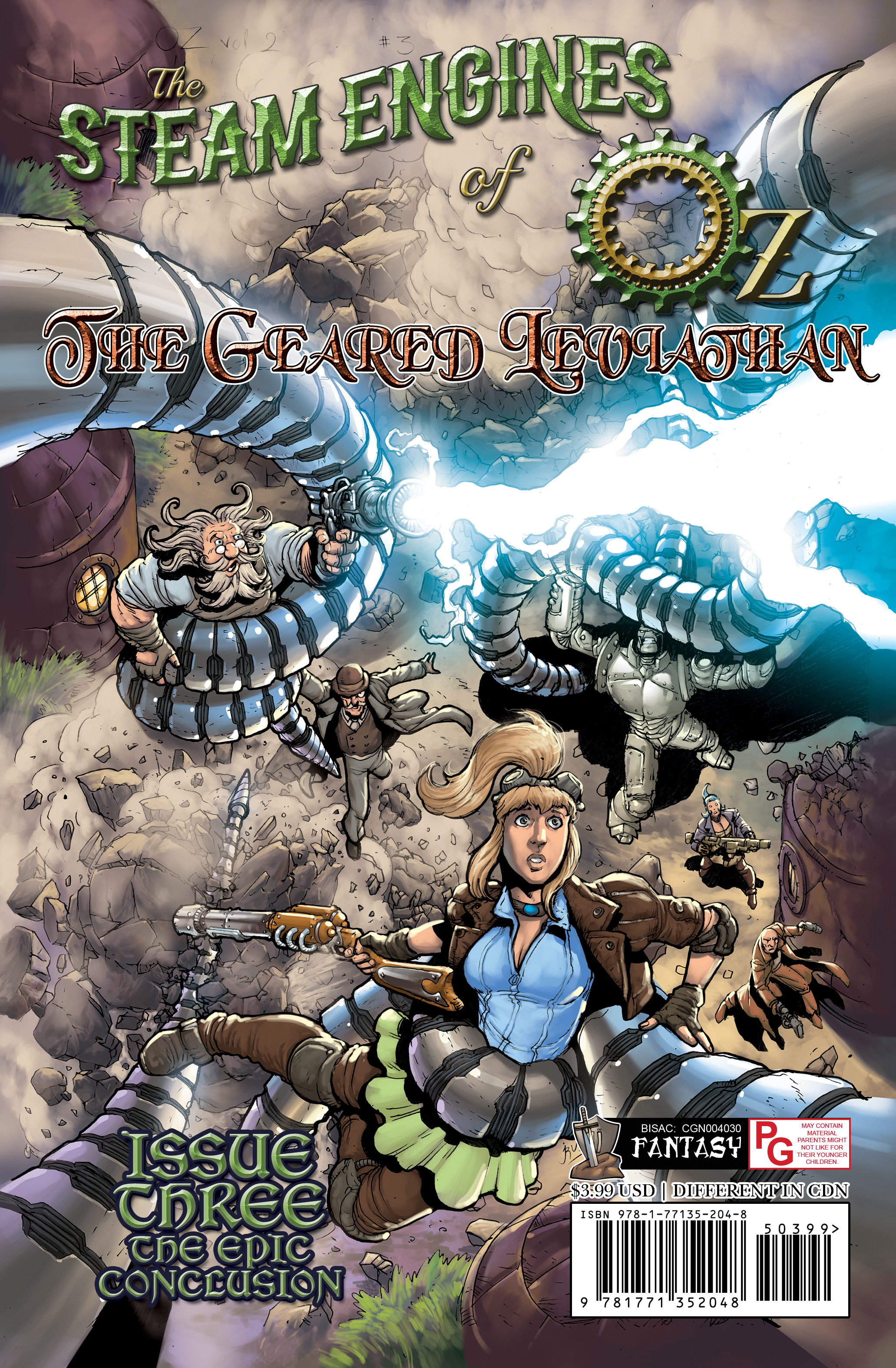 Read online The Steam Engines of Oz: The Geared Leviathan comic -  Issue #2 - 31