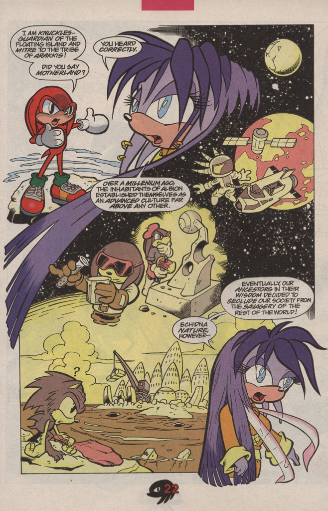 Read online Knuckles the Echidna comic -  Issue #12 - 30