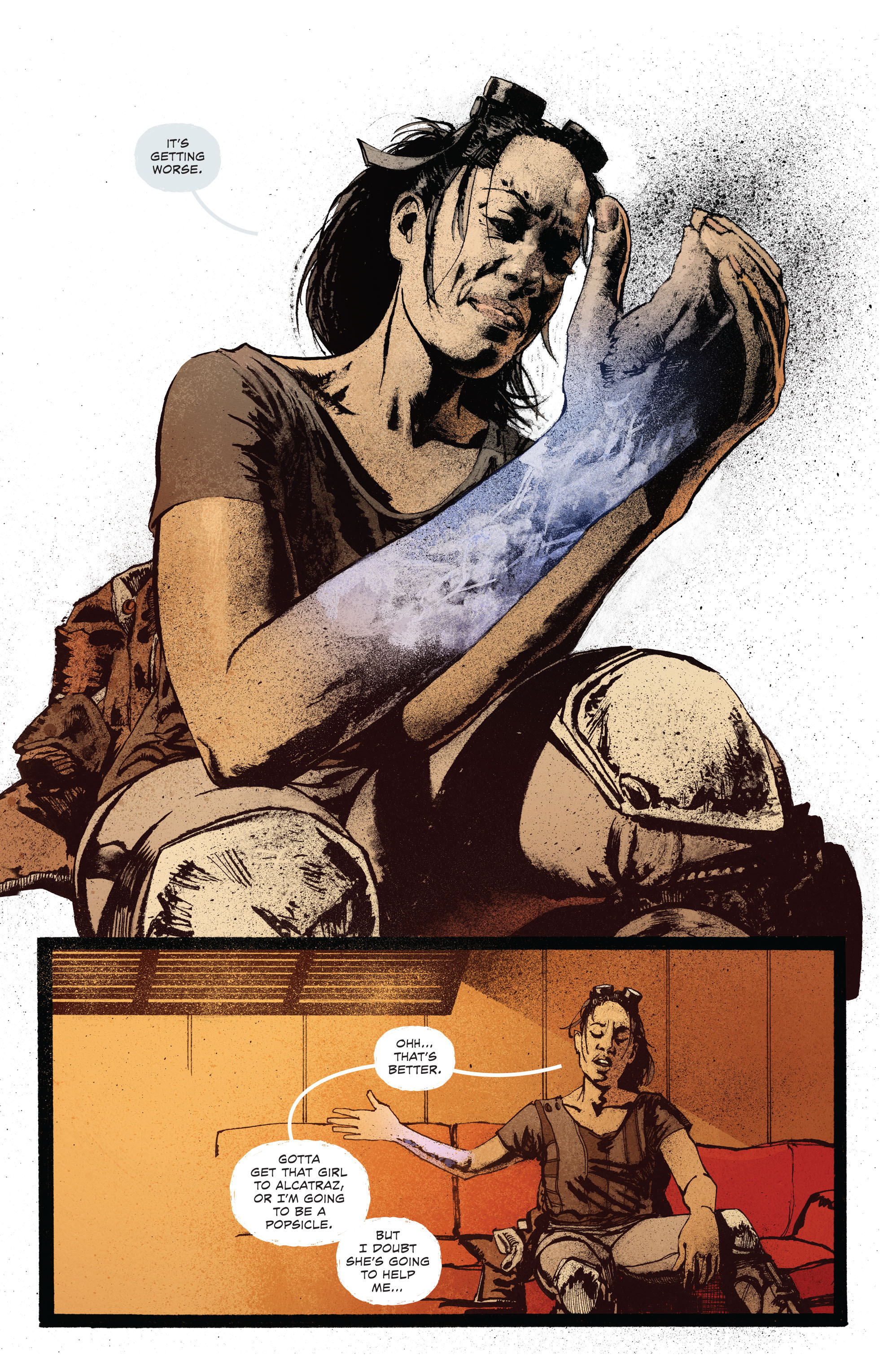 Read online Frostbite comic -  Issue #2 - 8