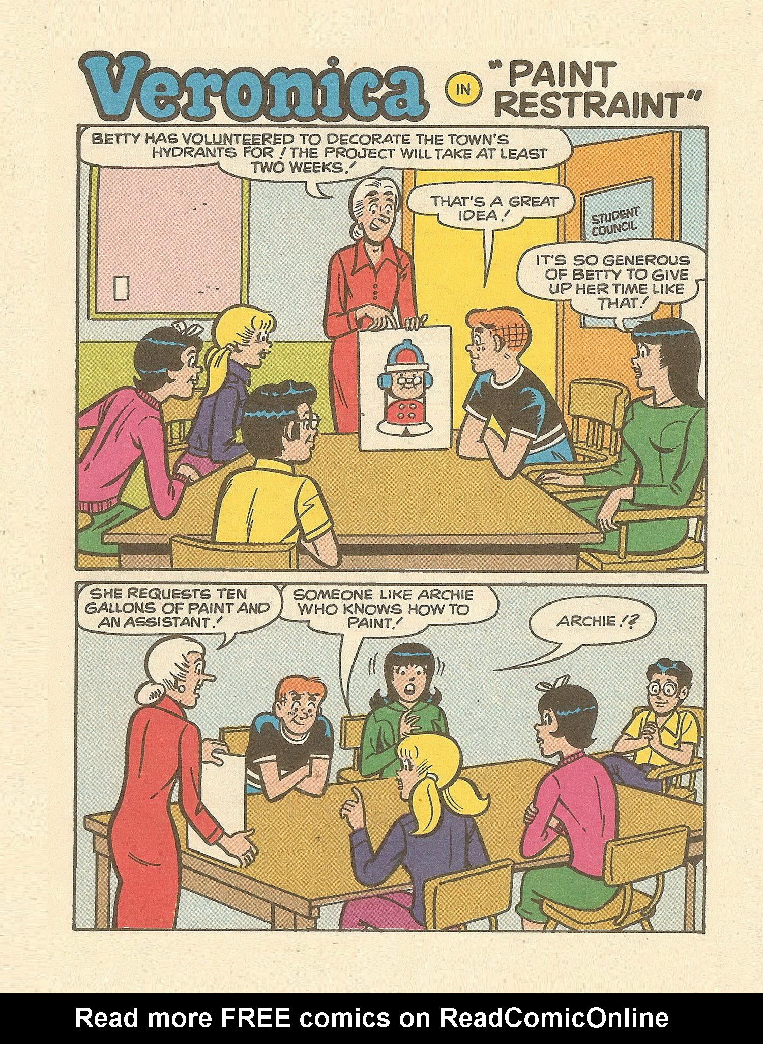 Read online Betty and Veronica Digest Magazine comic -  Issue #81 - 61