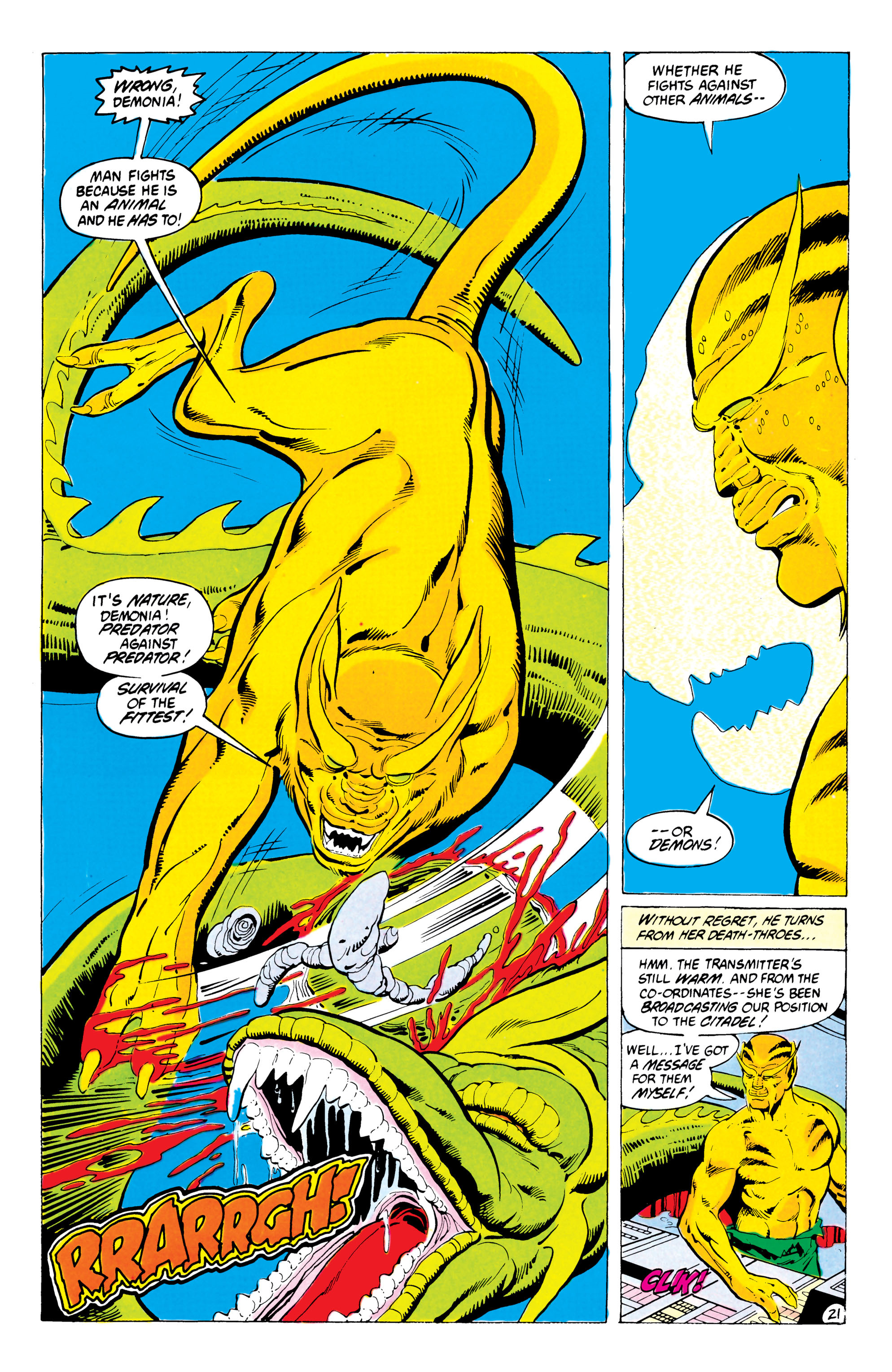 Read online The Omega Men (1983) comic -  Issue #4 - 22