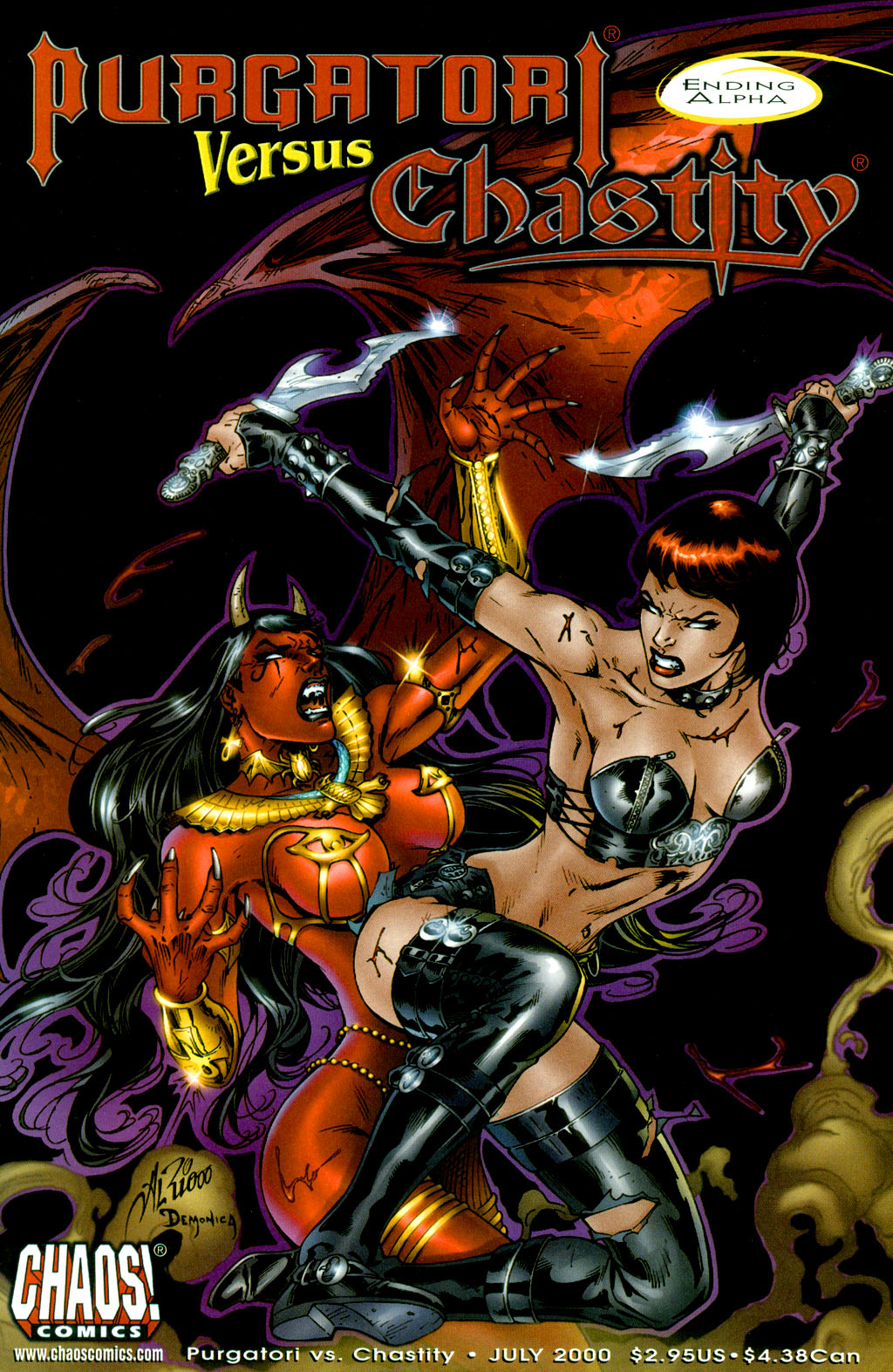 Read online Purgatori vs. Chastity comic -  Issue # Full - 1
