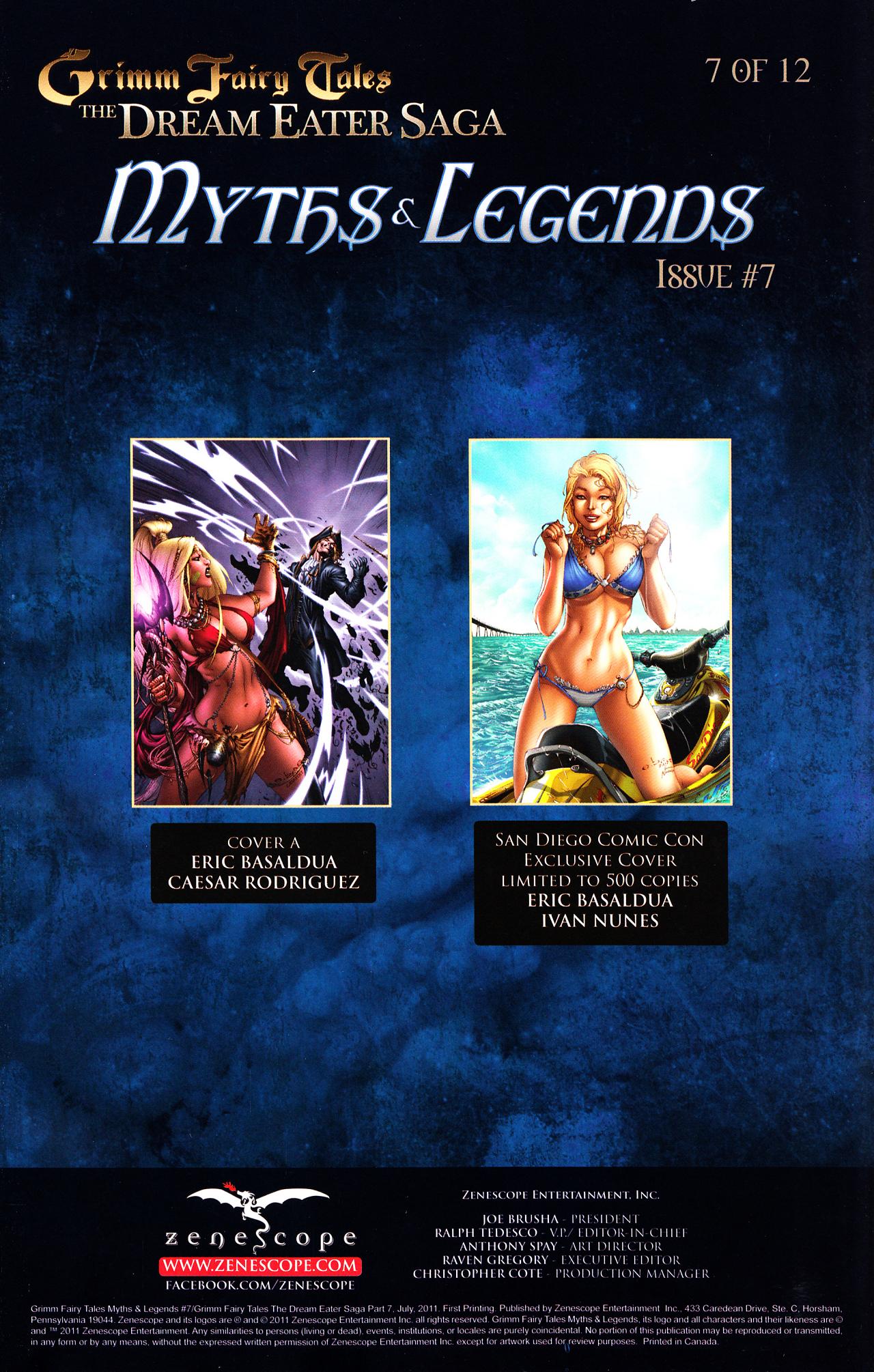 Read online Grimm Fairy Tales: Myths & Legends comic -  Issue #7 - 3