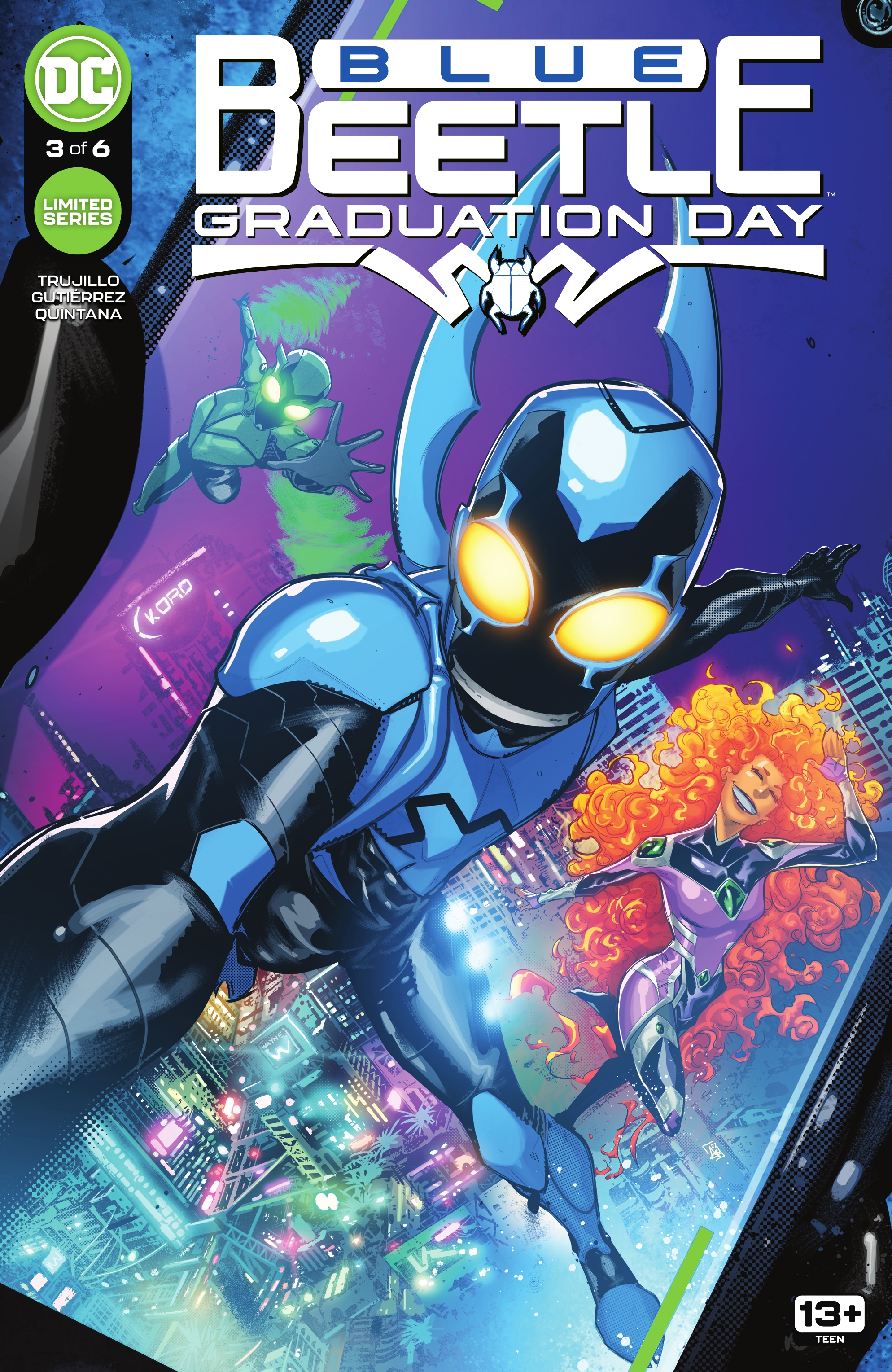 Read online Blue Beetle: Graduation Day comic -  Issue #3 - 1