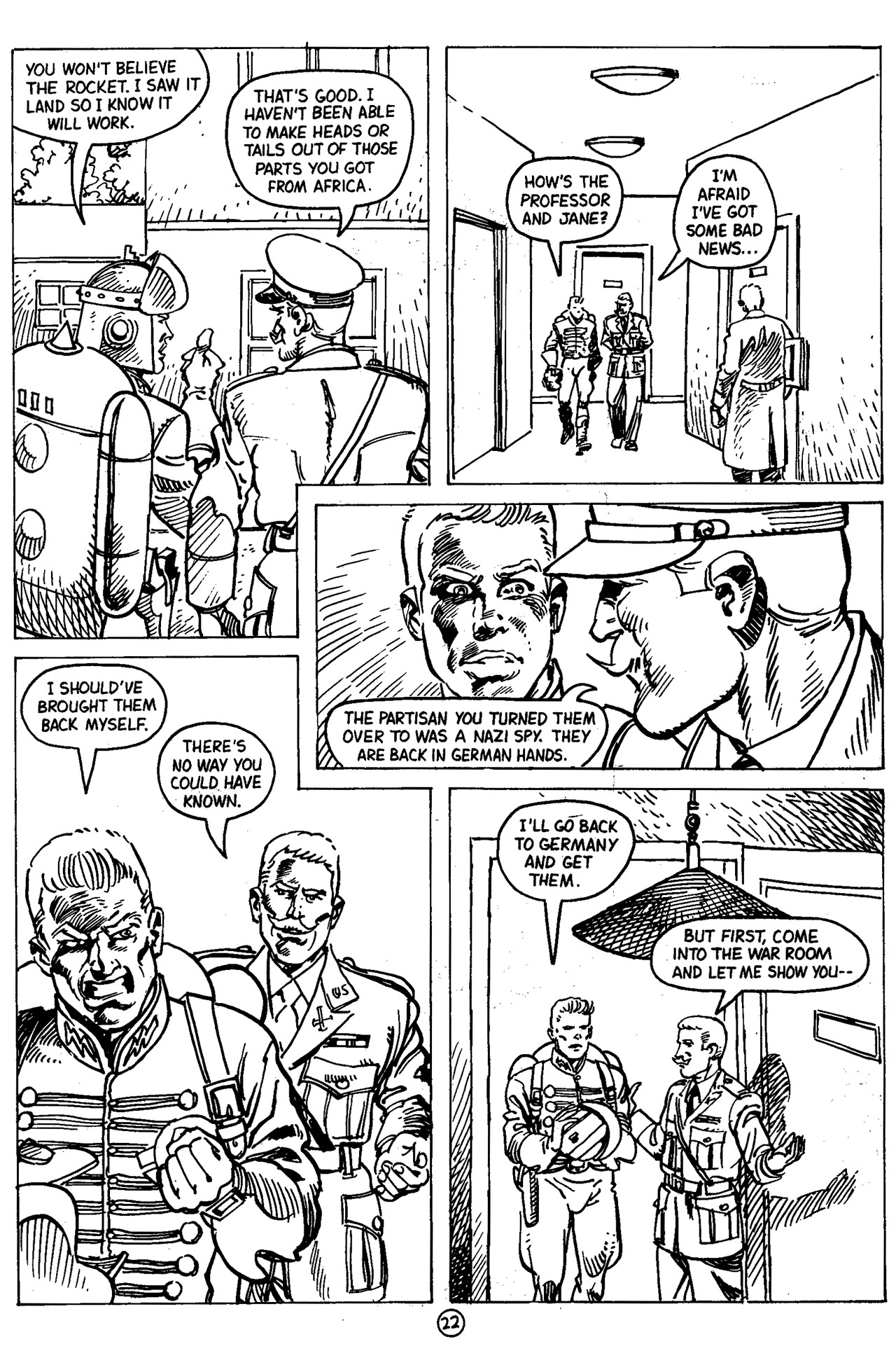 Read online Rocket Ranger comic -  Issue #4 - 24