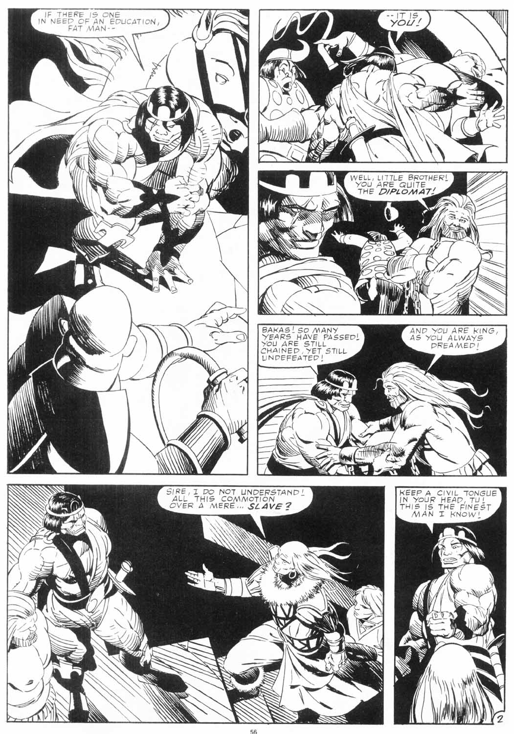 Read online The Savage Sword Of Conan comic -  Issue #152 - 57