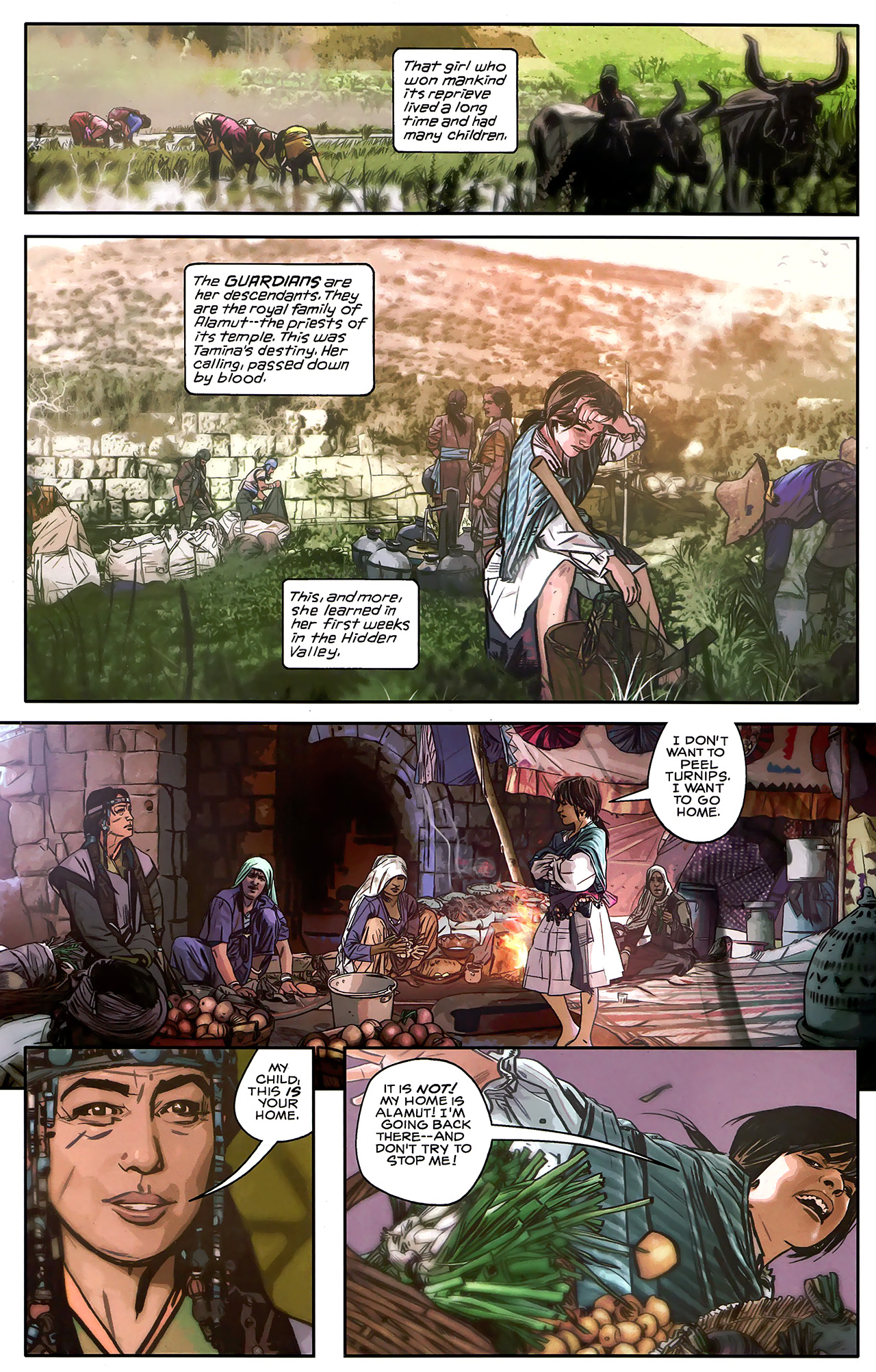 Read online Prince of Persia: Before the Sandstorm comic -  Issue #3 - 10