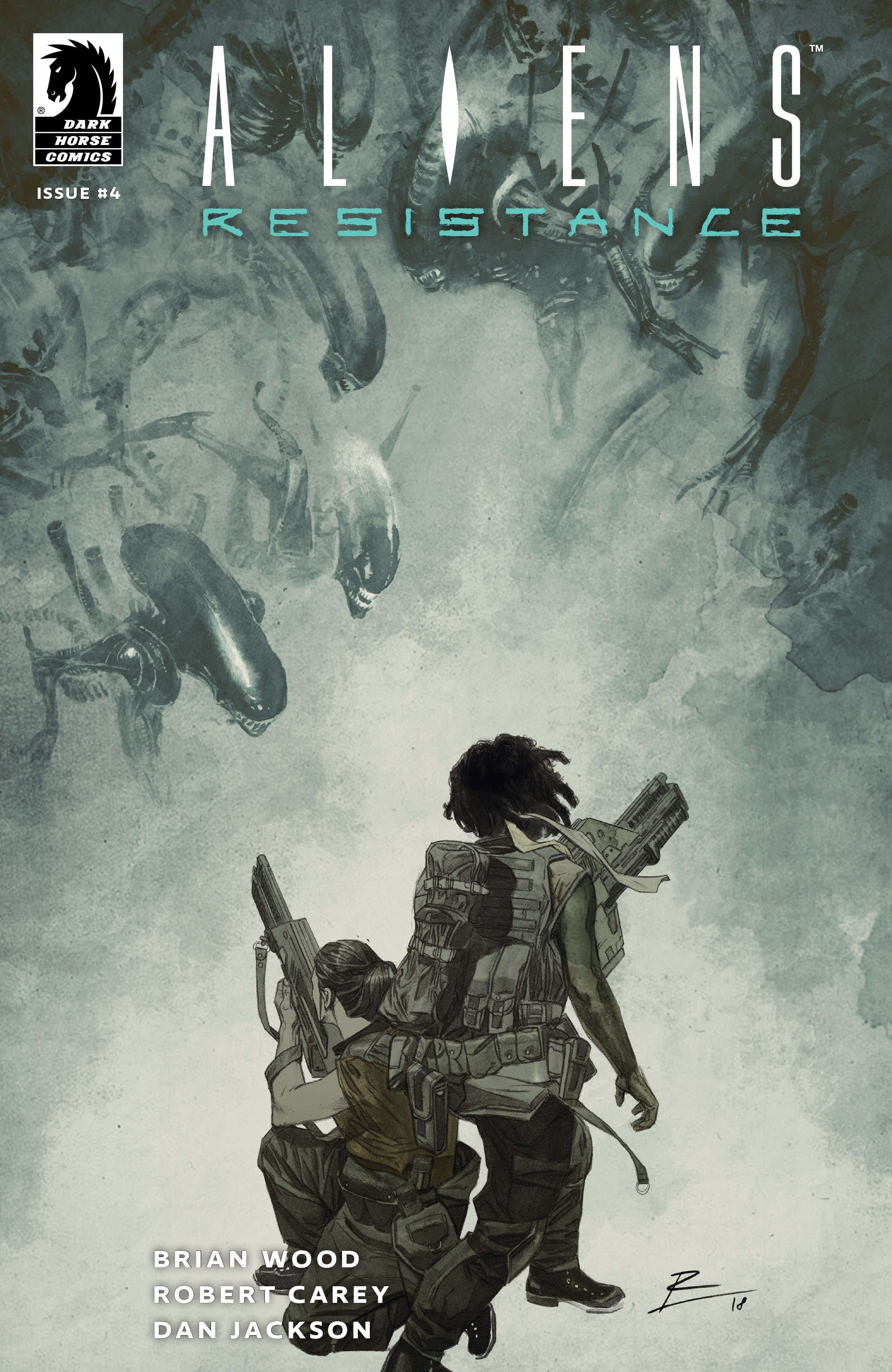 Read online Aliens: Resistance comic -  Issue #4 - 1
