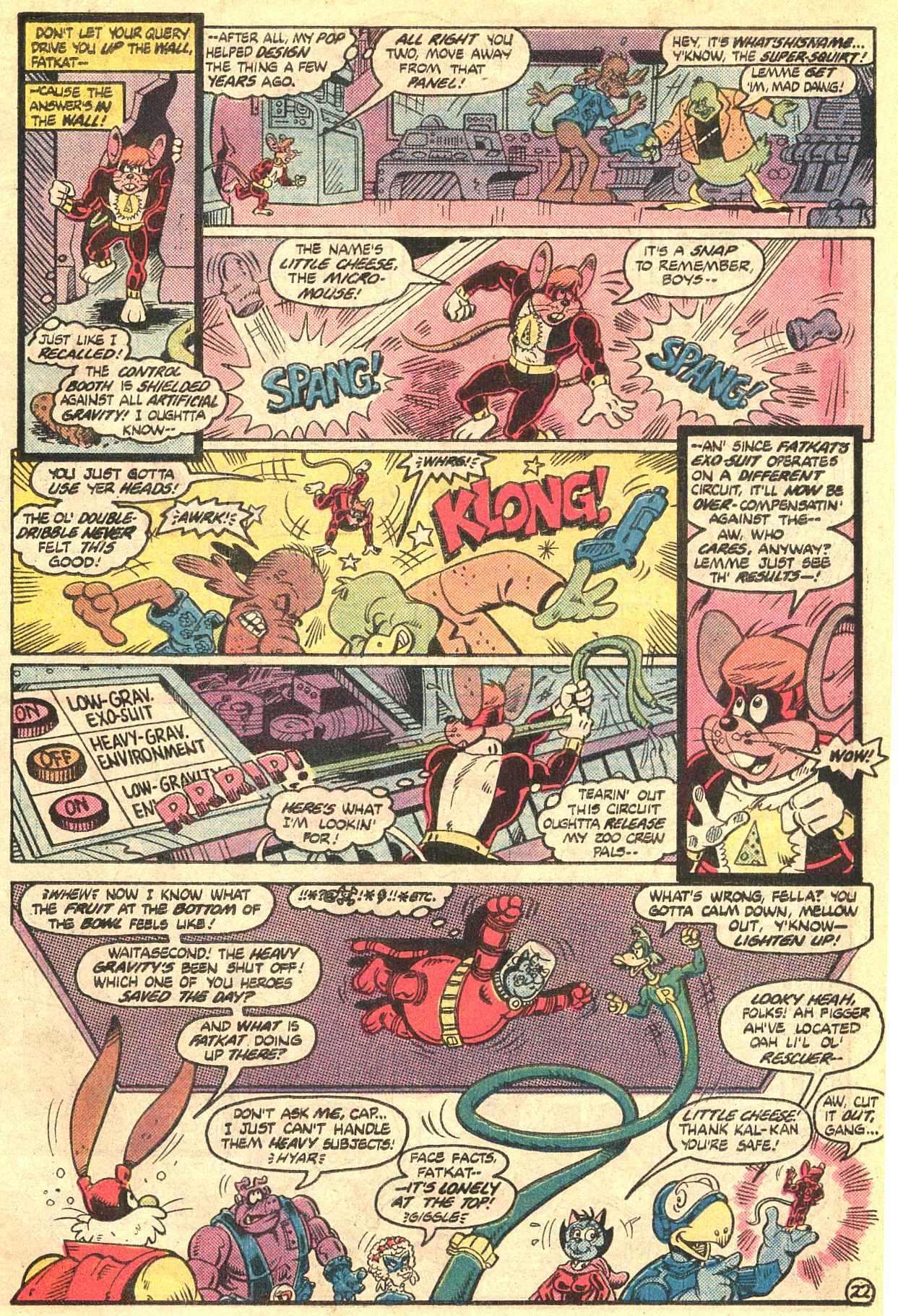 Read online Captain Carrot and His Amazing Zoo Crew! comic -  Issue #12 - 24