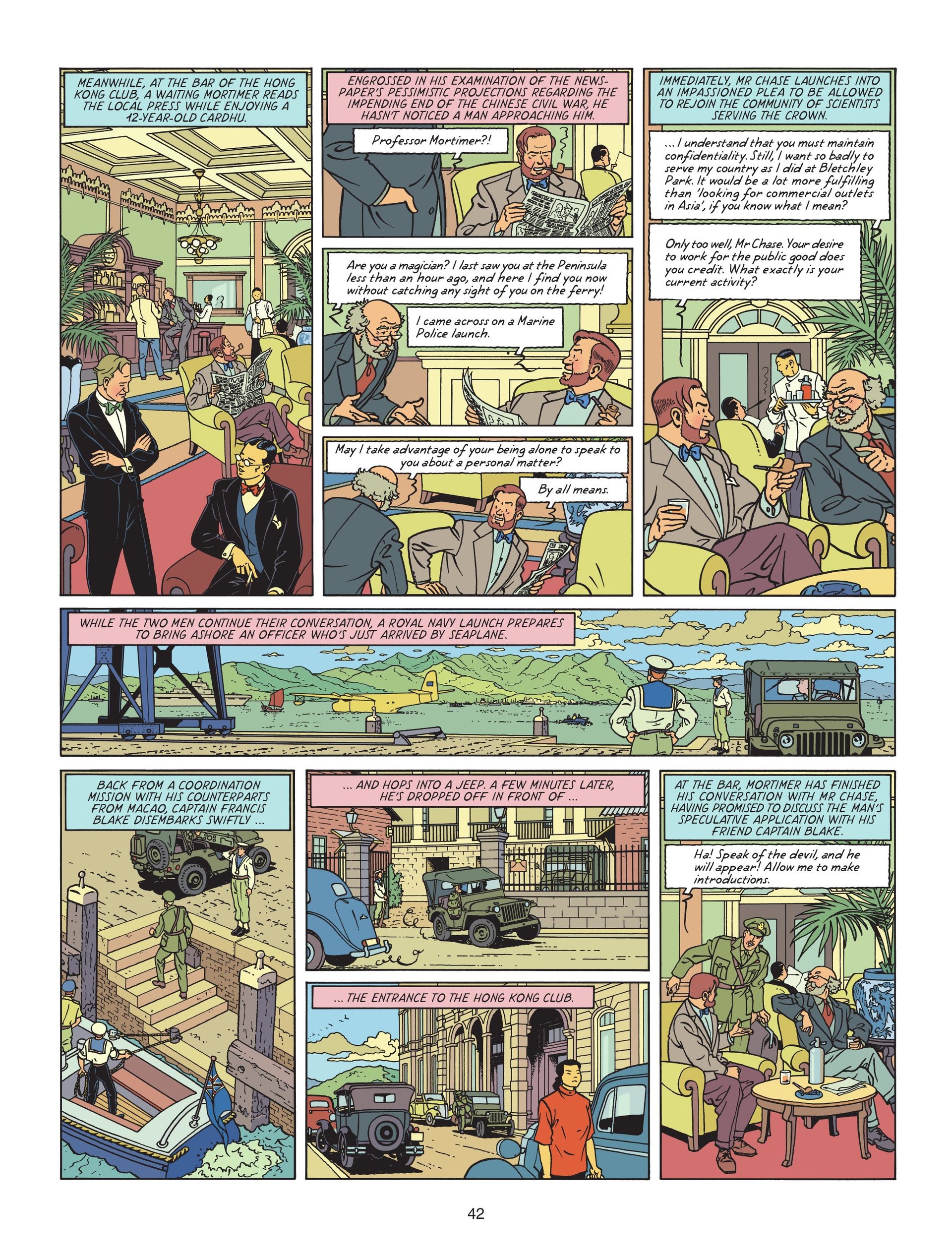 Read online Blake & Mortimer comic -  Issue #25 - 44