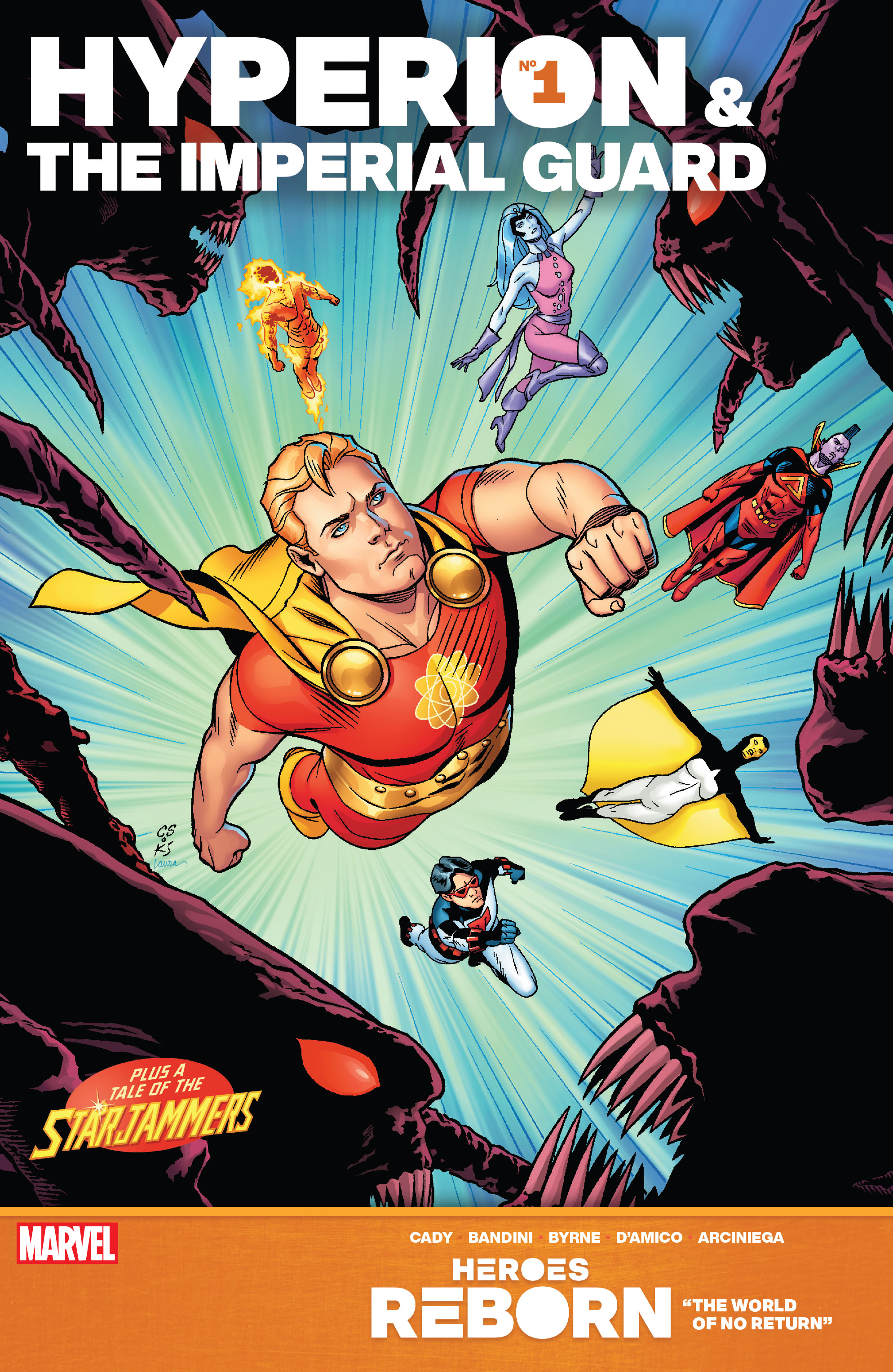 Read online Heroes Reborn: One-Shots comic -  Issue # Hyperion & the Imperial Squad - 1