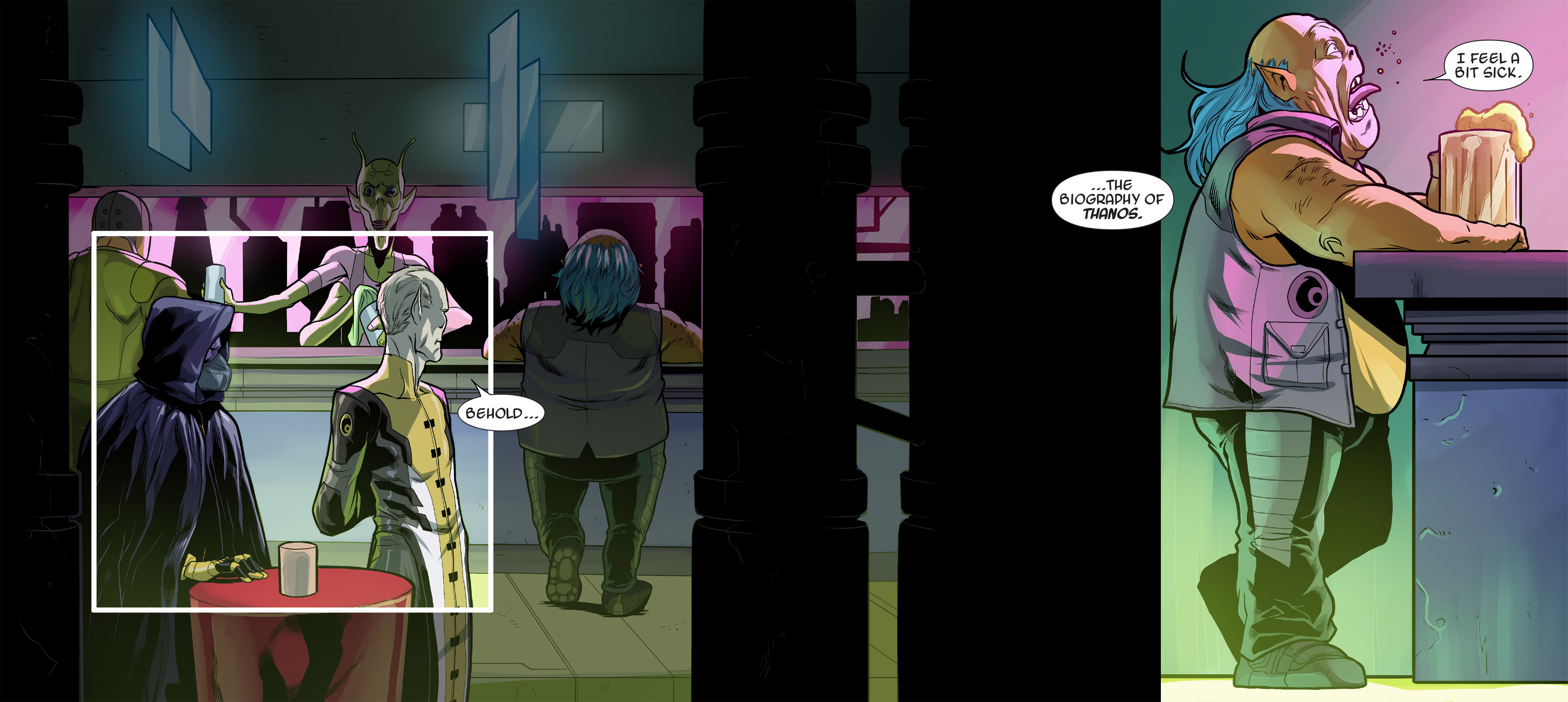 Read online Thanos: A God Up There Listening comic -  Issue # TPB - 62