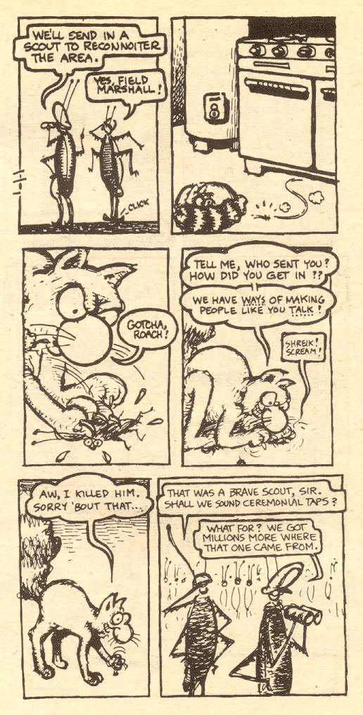 Read online Adventures of Fat Freddy's Cat comic -  Issue #1 - 19