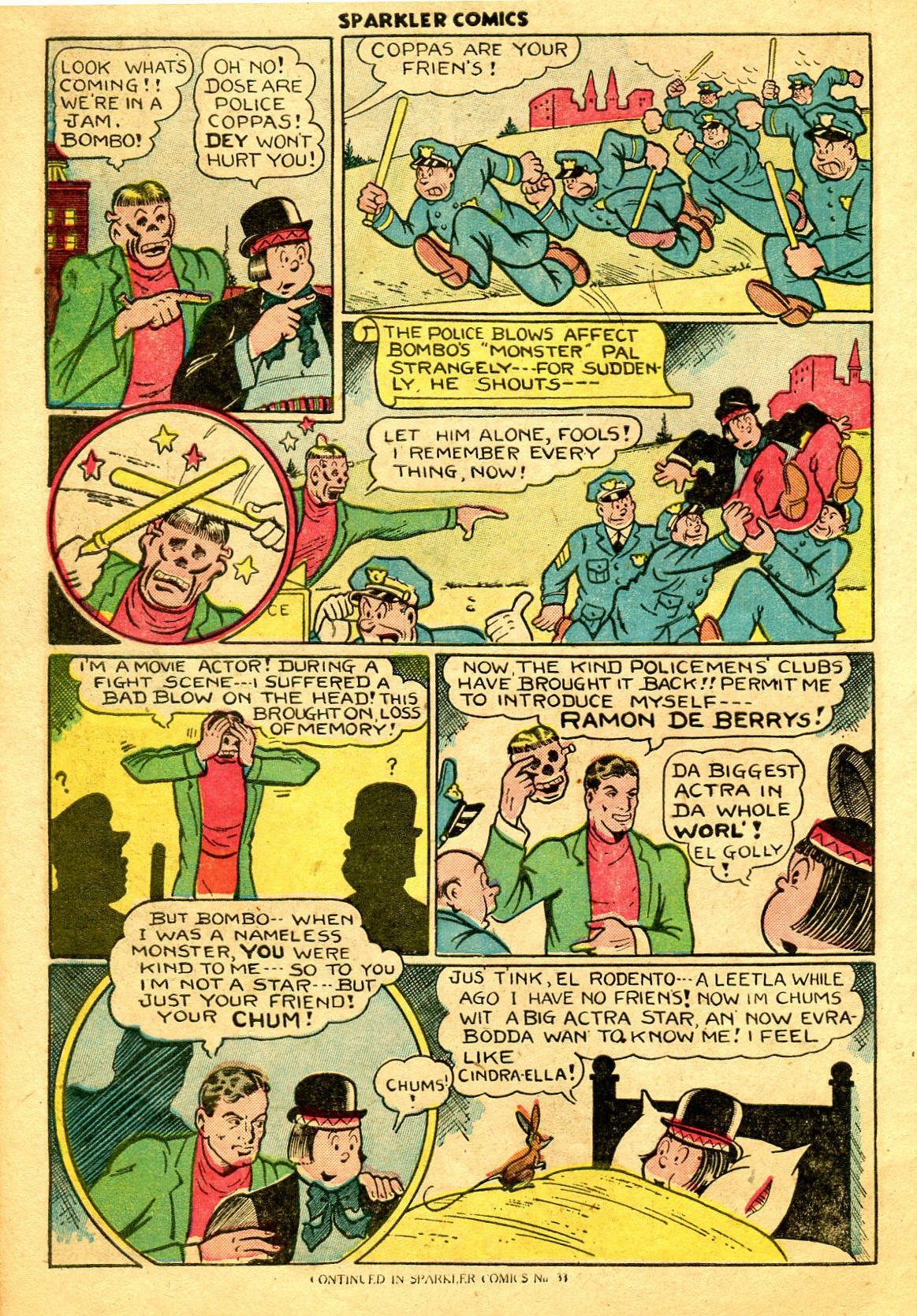 Read online Sparkler Comics comic -  Issue #32 - 40